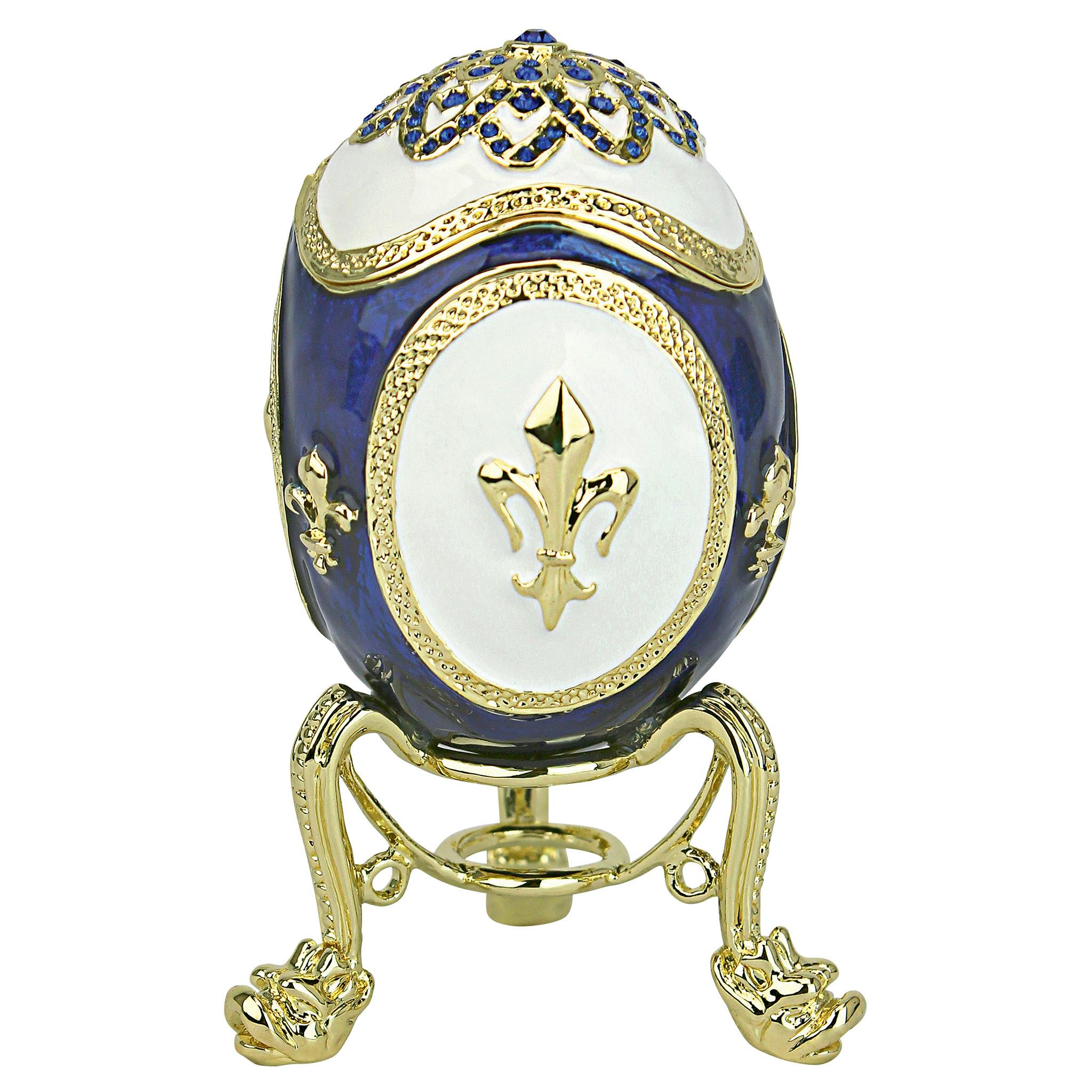 Peterhof Palace Darya Romanov-Style Collectible Enameled Egg