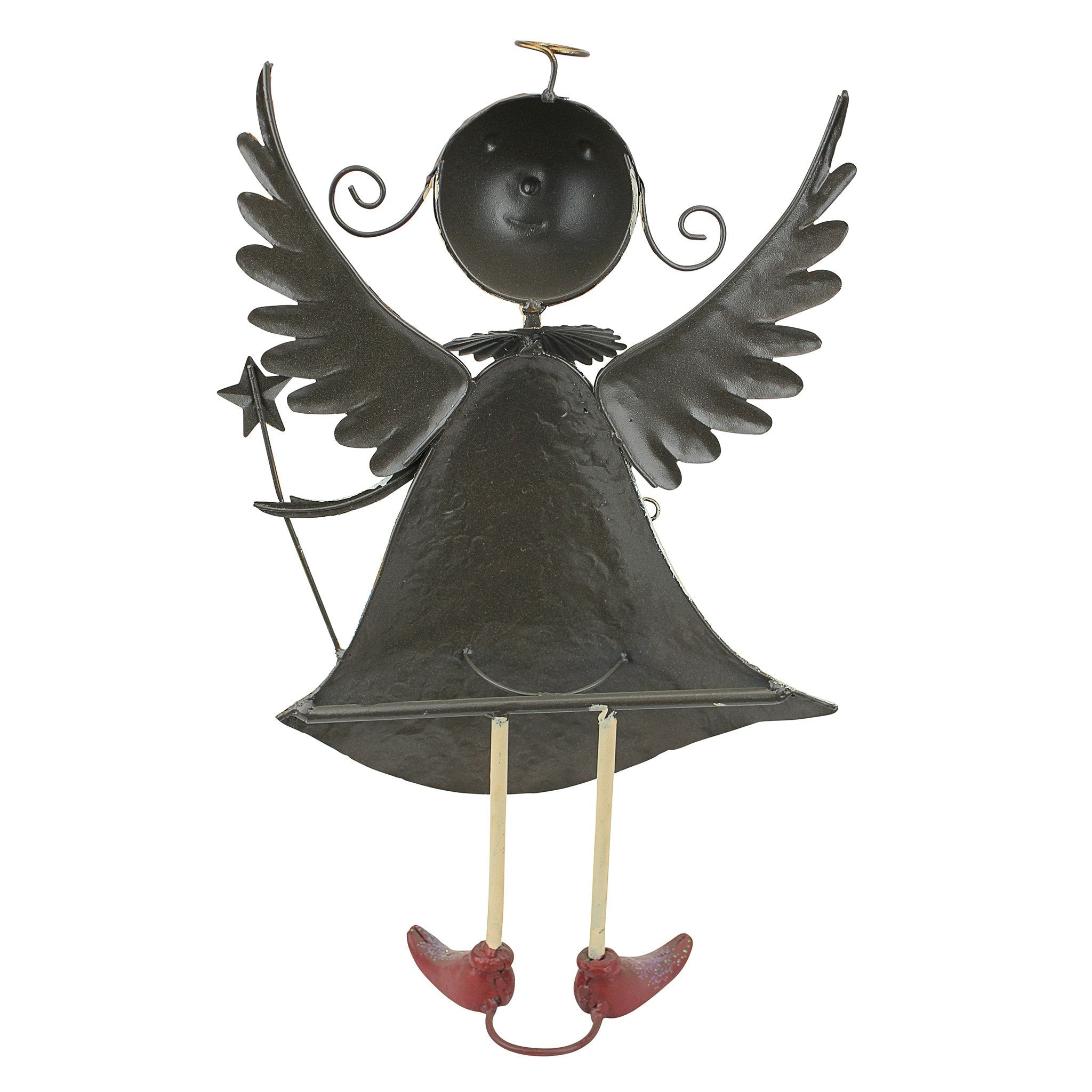 Holiday Helper Metal Angel Statue Collection: Clara