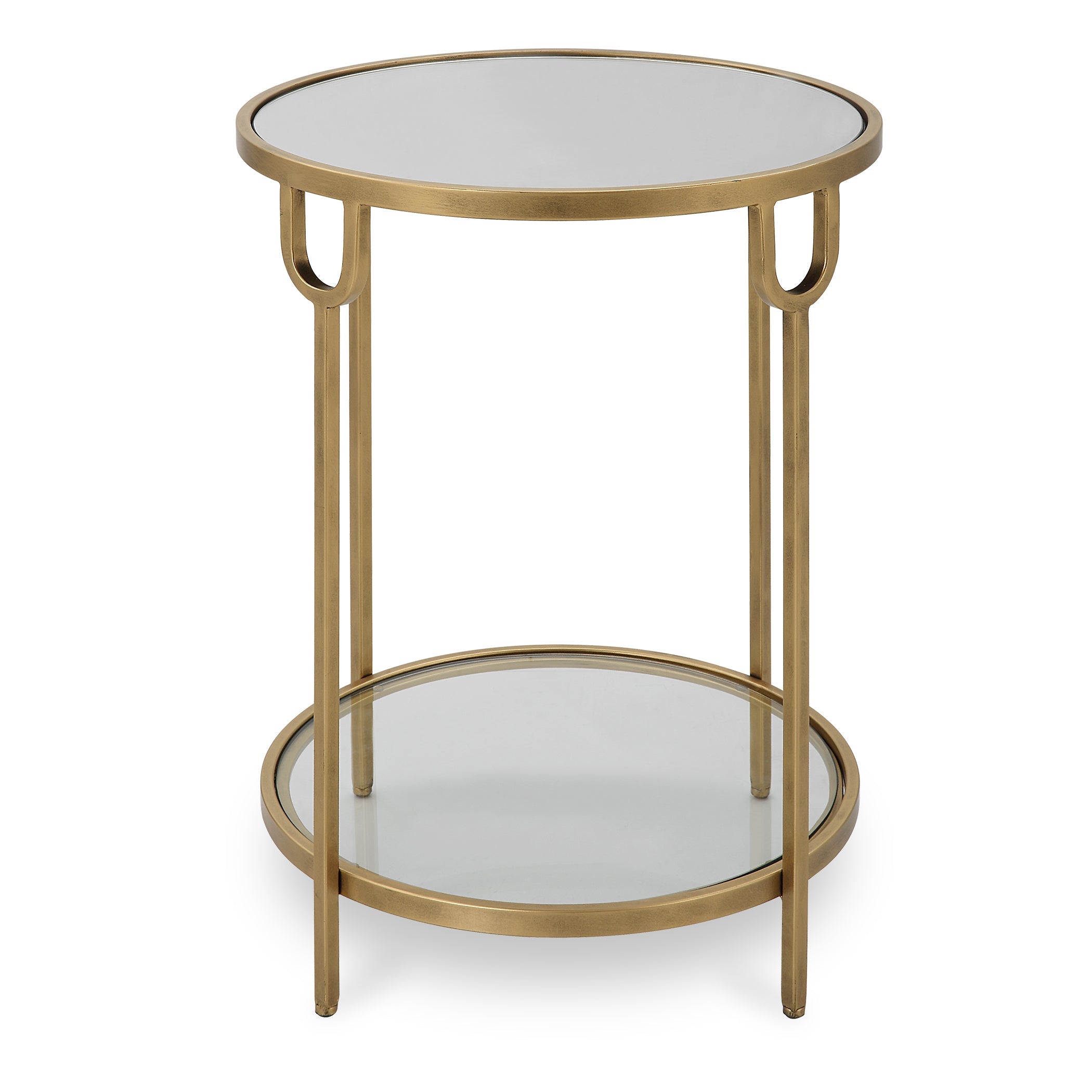 Two-Tiered Iron Side Table By Uttermost