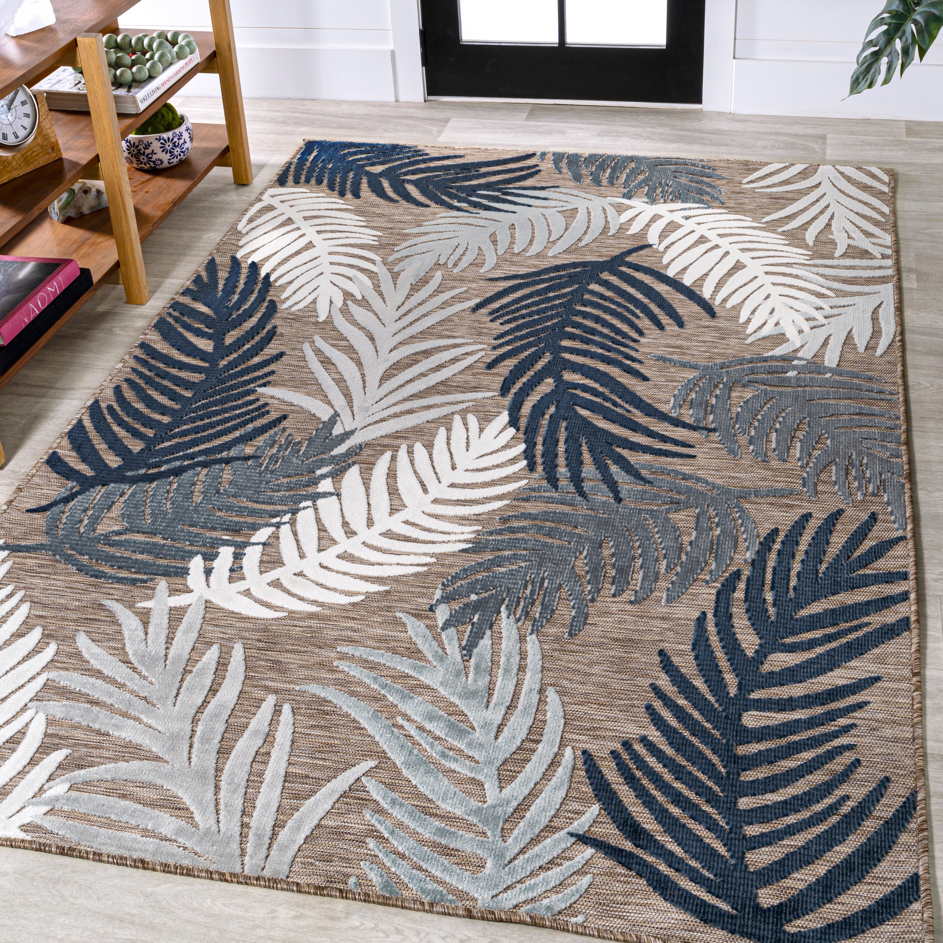 Montego High-Low Tropical Palm Indoor/Outdoor Area Rug