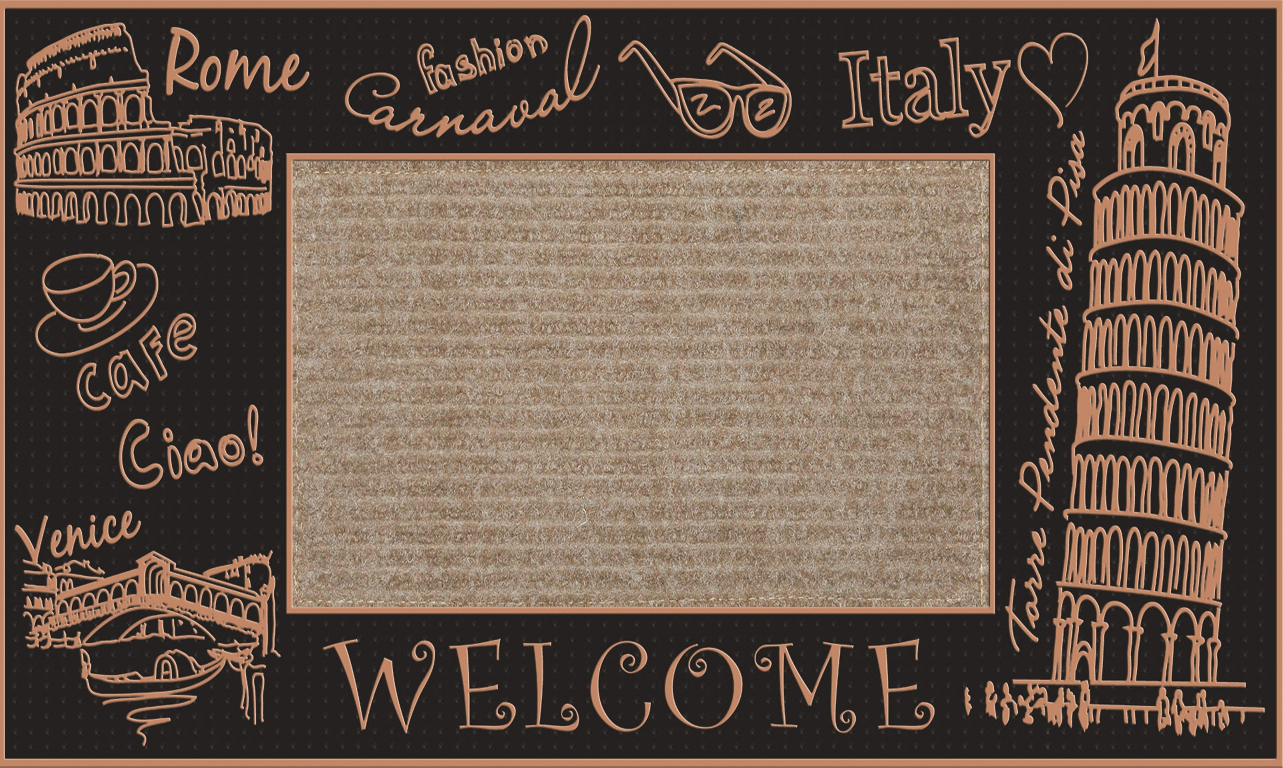 Italy Outbrigde Welcome Doormats