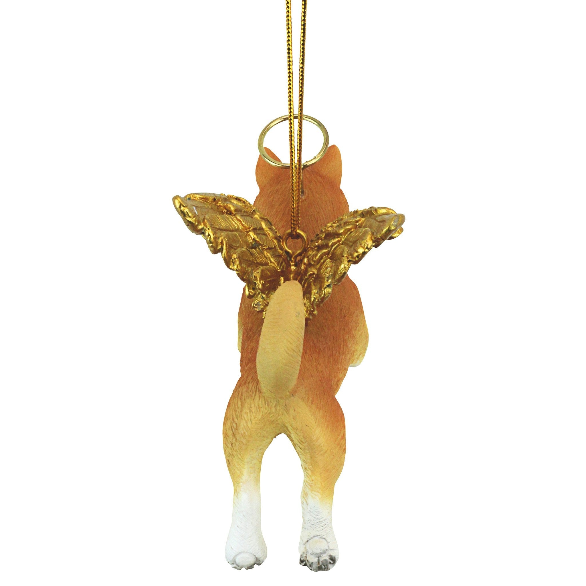 Honor the Pooch: Welsh Corgi Holiday Dog Angel Ornament