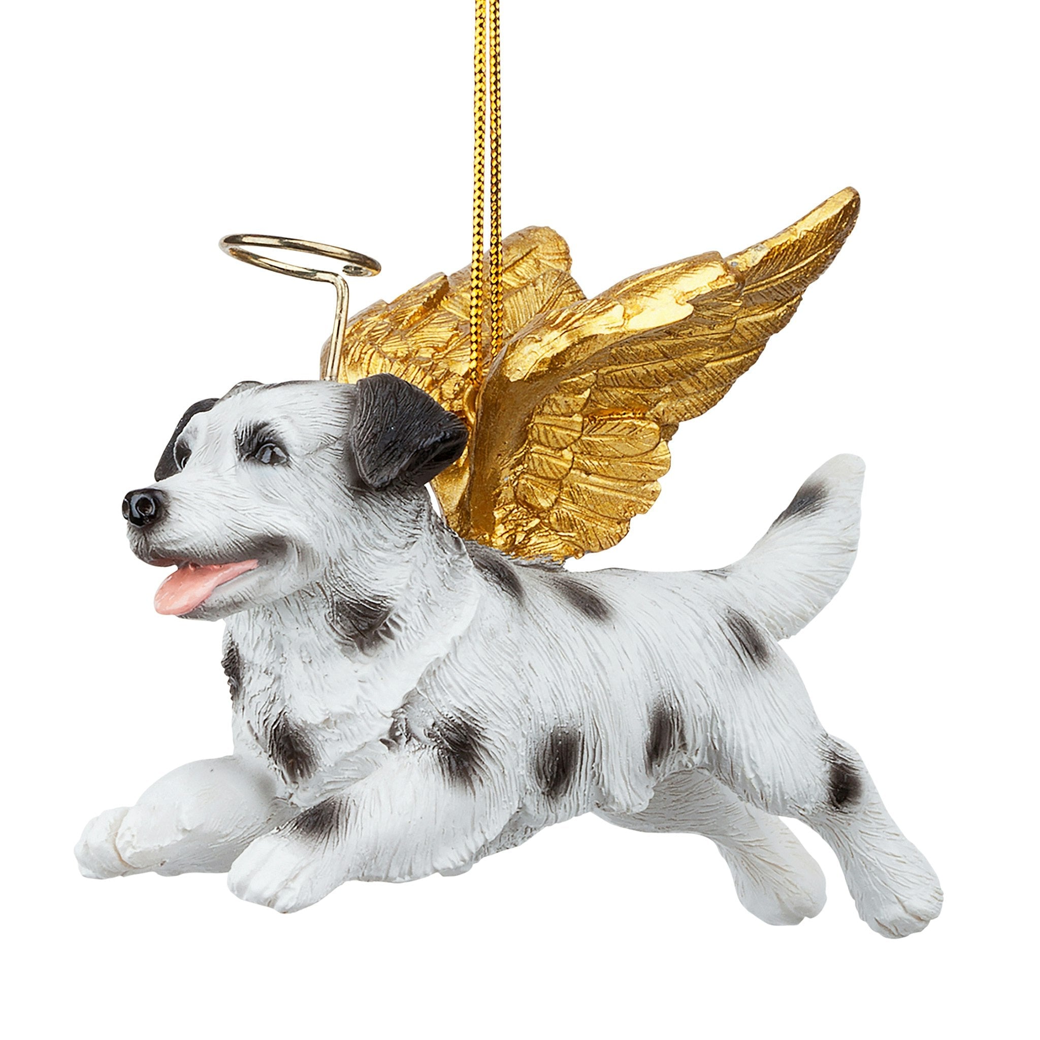 Honor the Pooch: Dalmatian Holiday Dog Angel Ornament