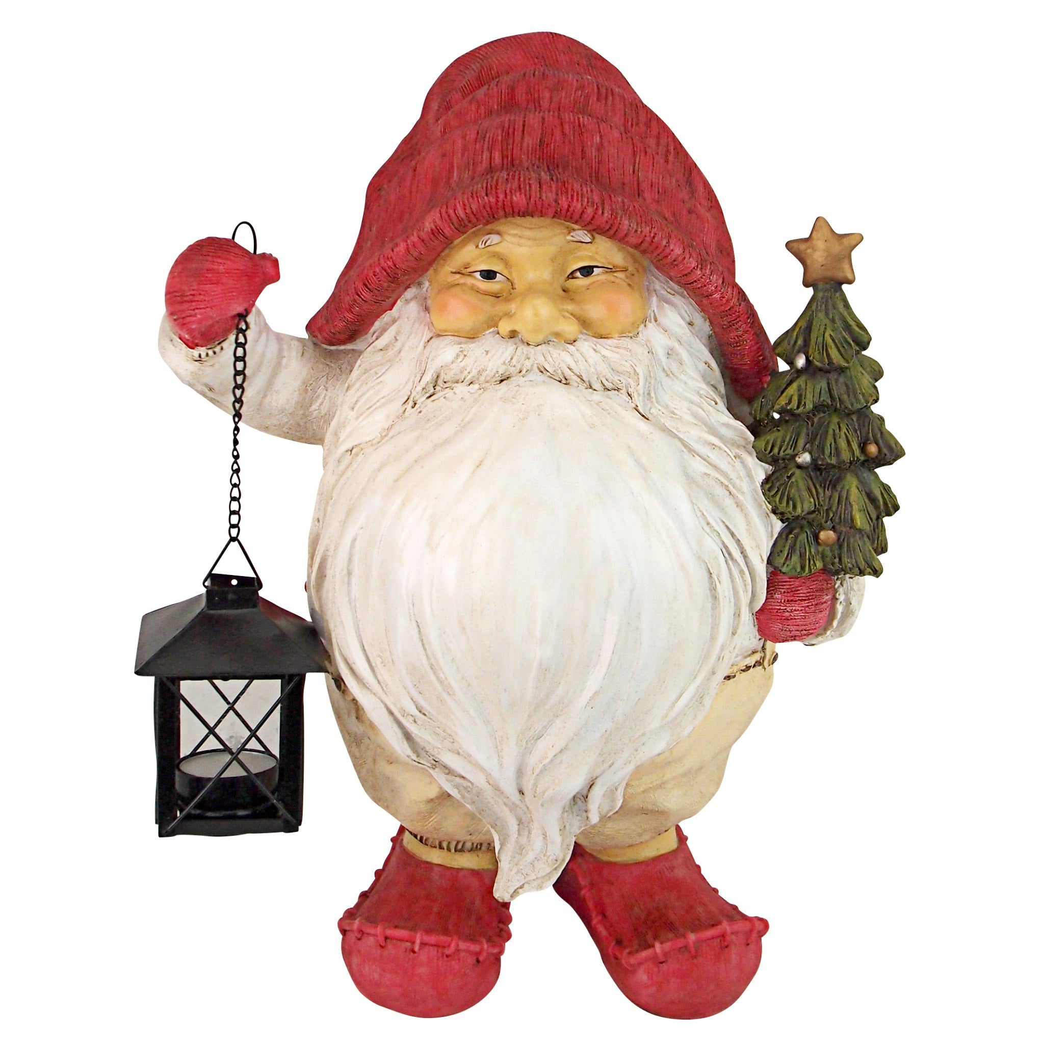 Lighting Santa's Path Whitey the Holiday Gnome Statue