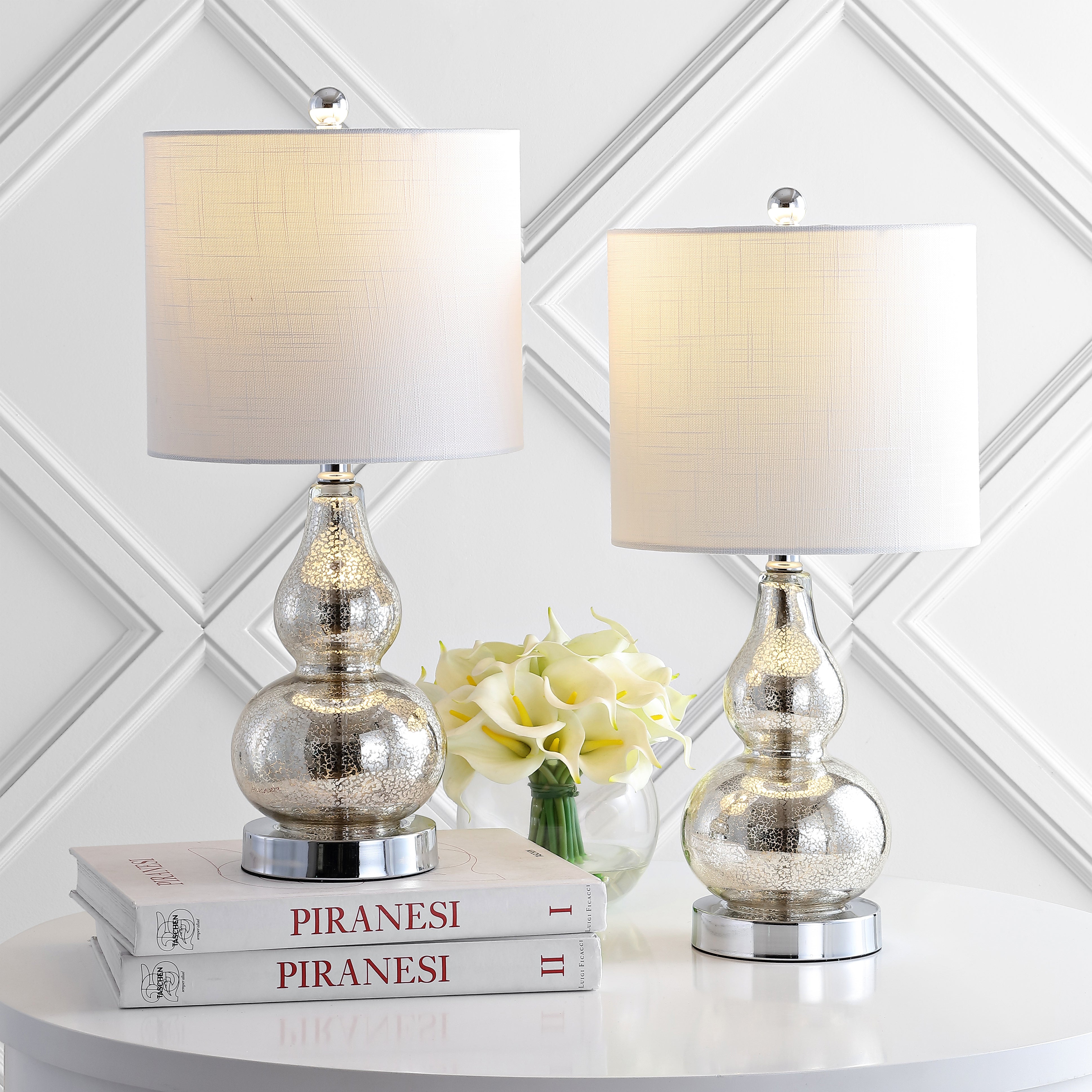 Anya Mini Glass Table Lamp-Set of 2