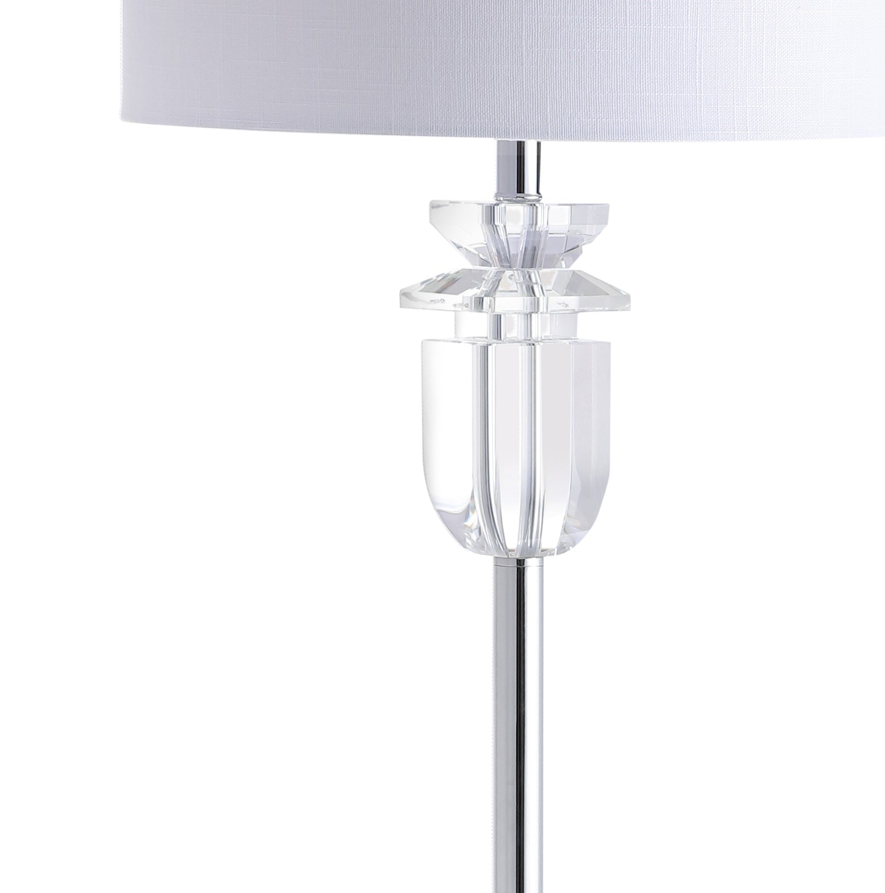 Aria Crystal/Metal LED Floor Lamp