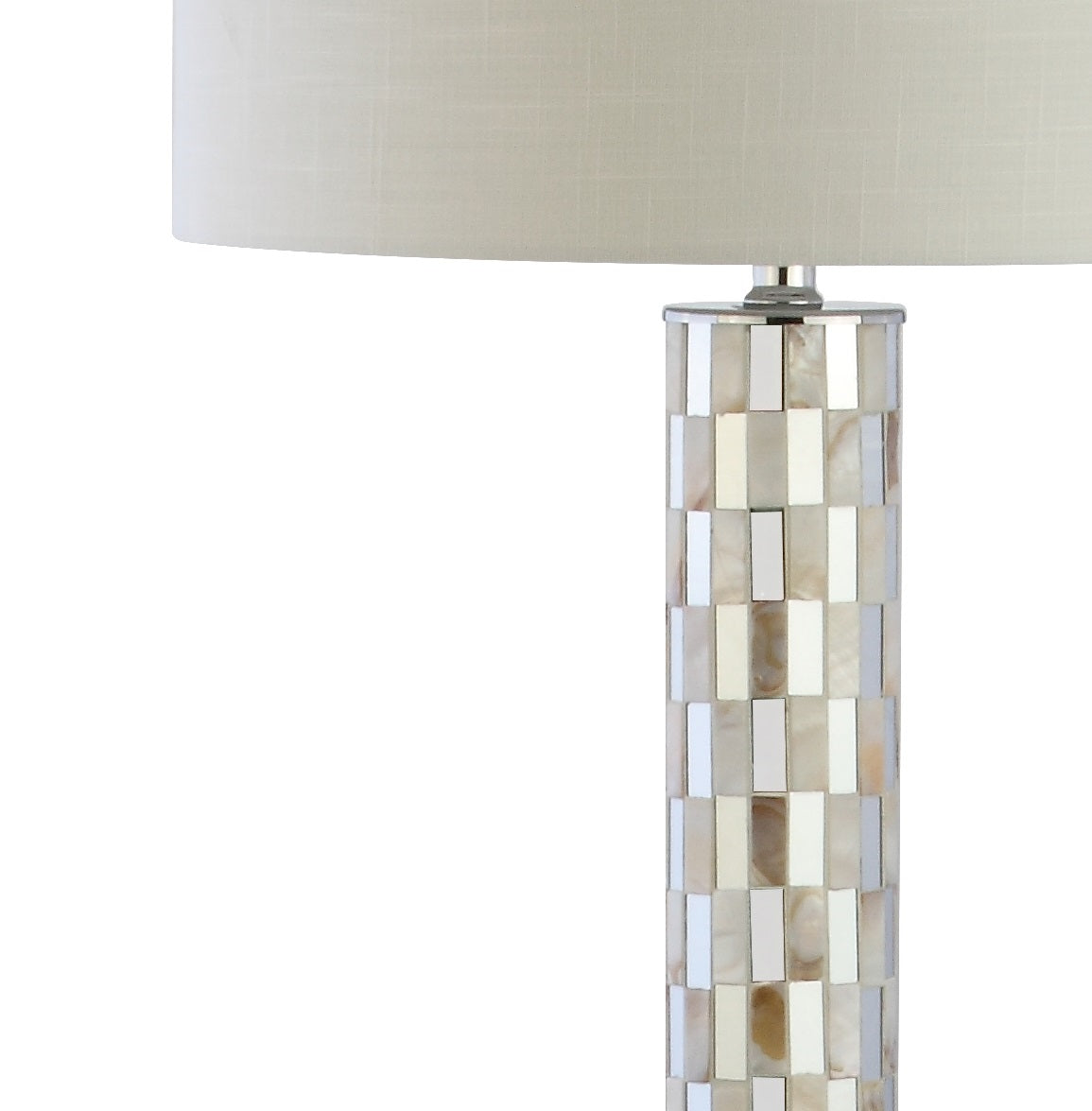 Liam Seashell Mosaic LED Floor Lamp