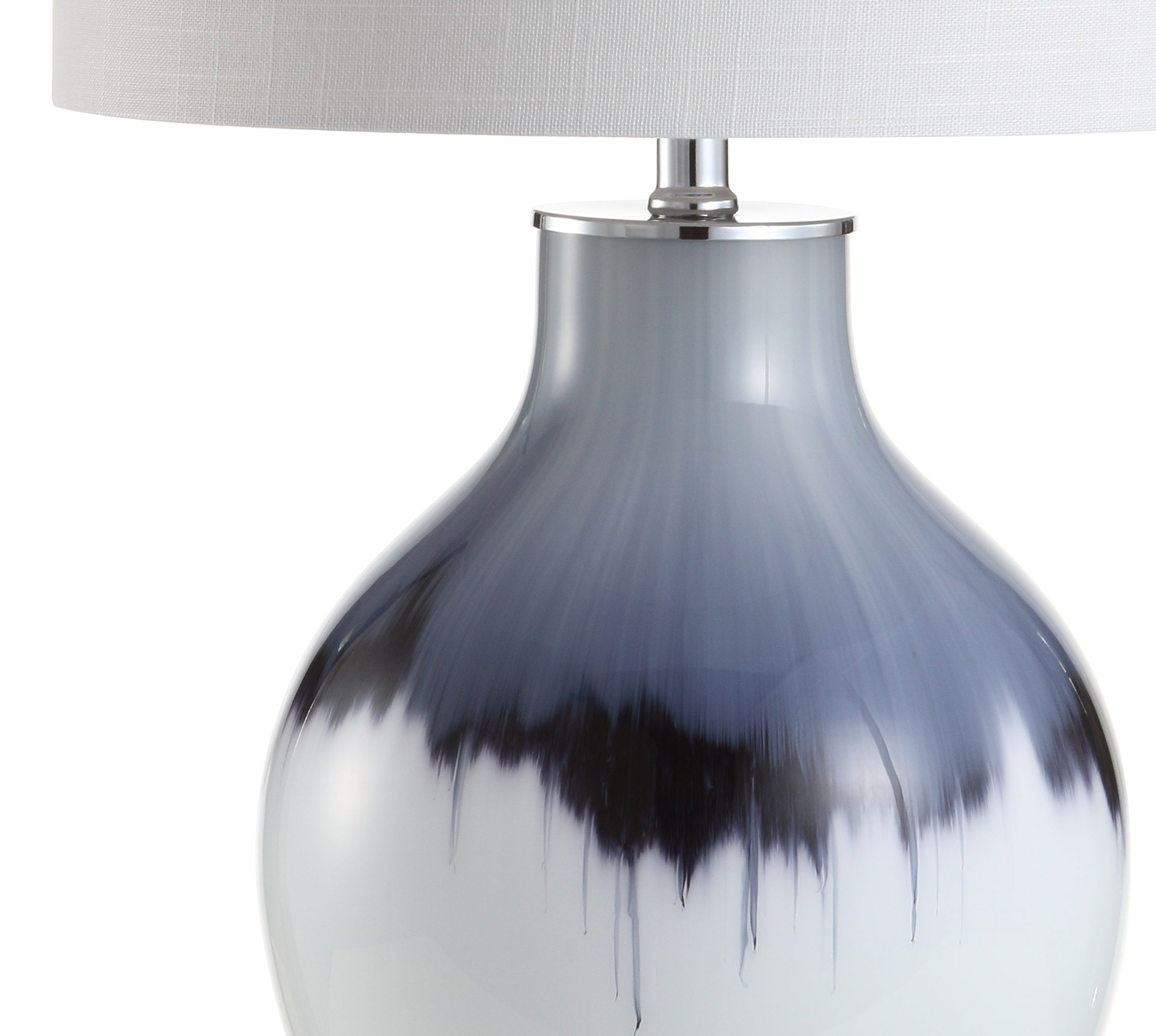 Mia Glass/Metal LED Table Lamp