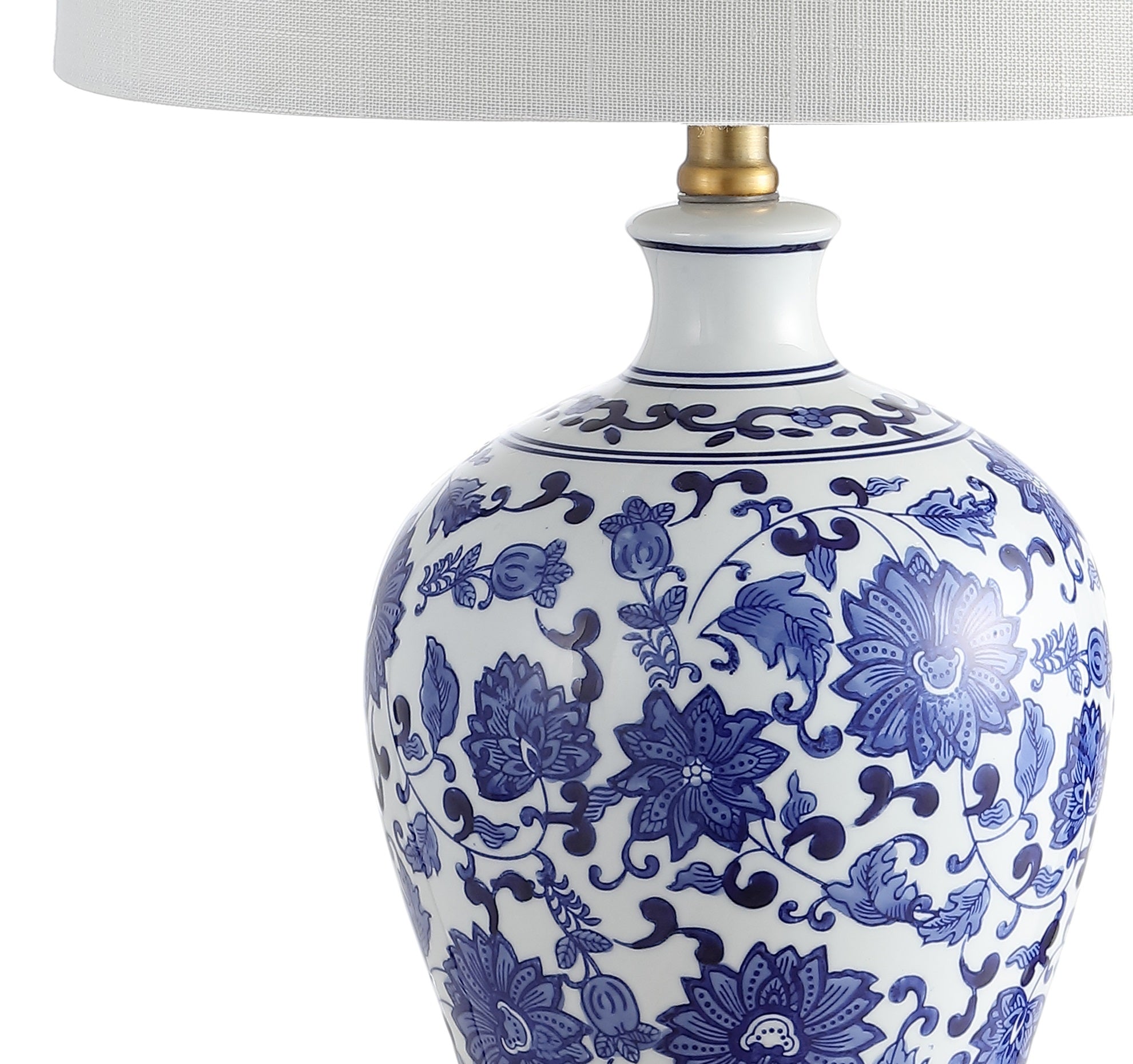 Jennifer Ceramic/Metal LED Table Lamp