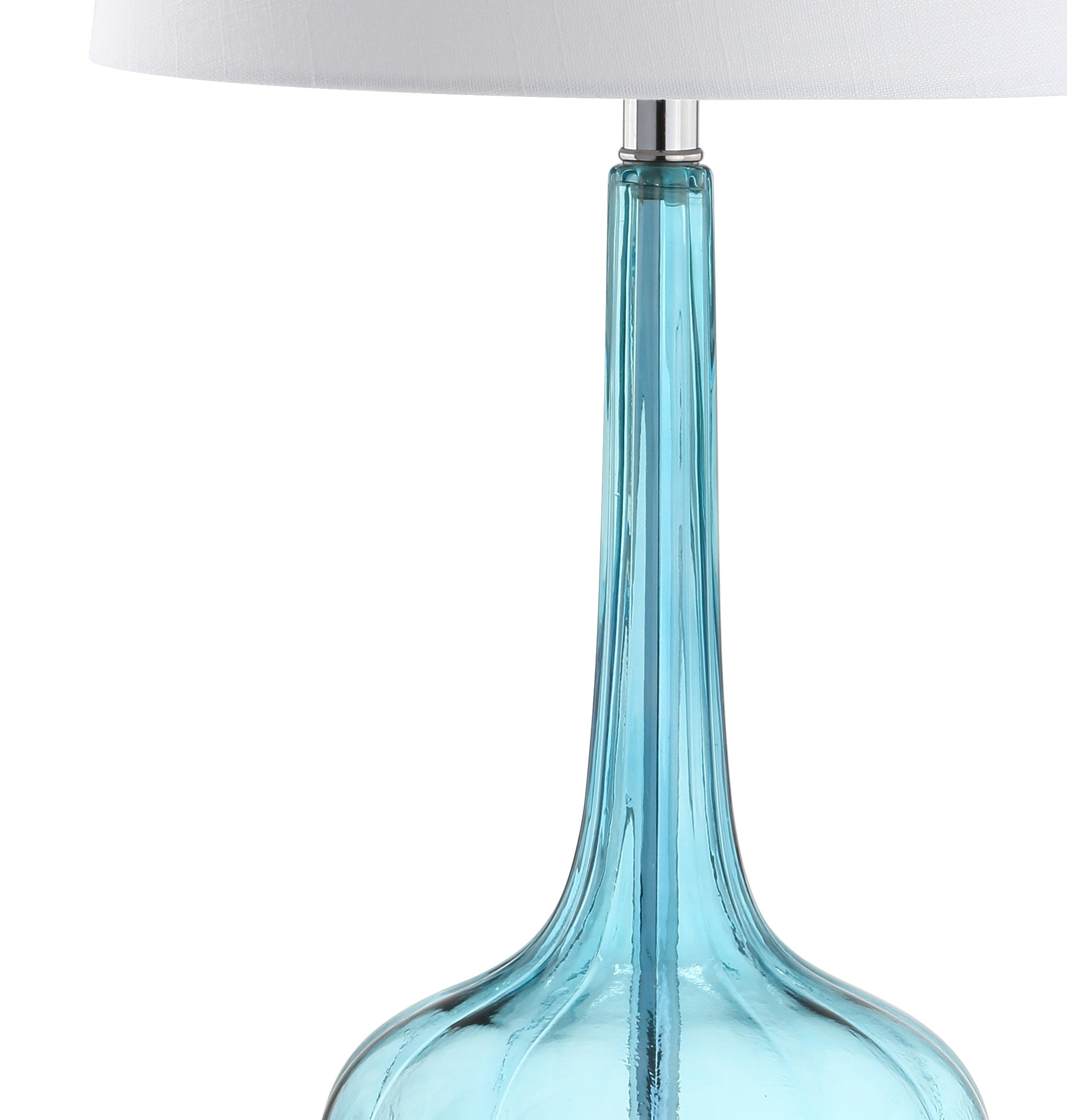 Bette Glass Teardrop LED Table Lamp-Set of 2