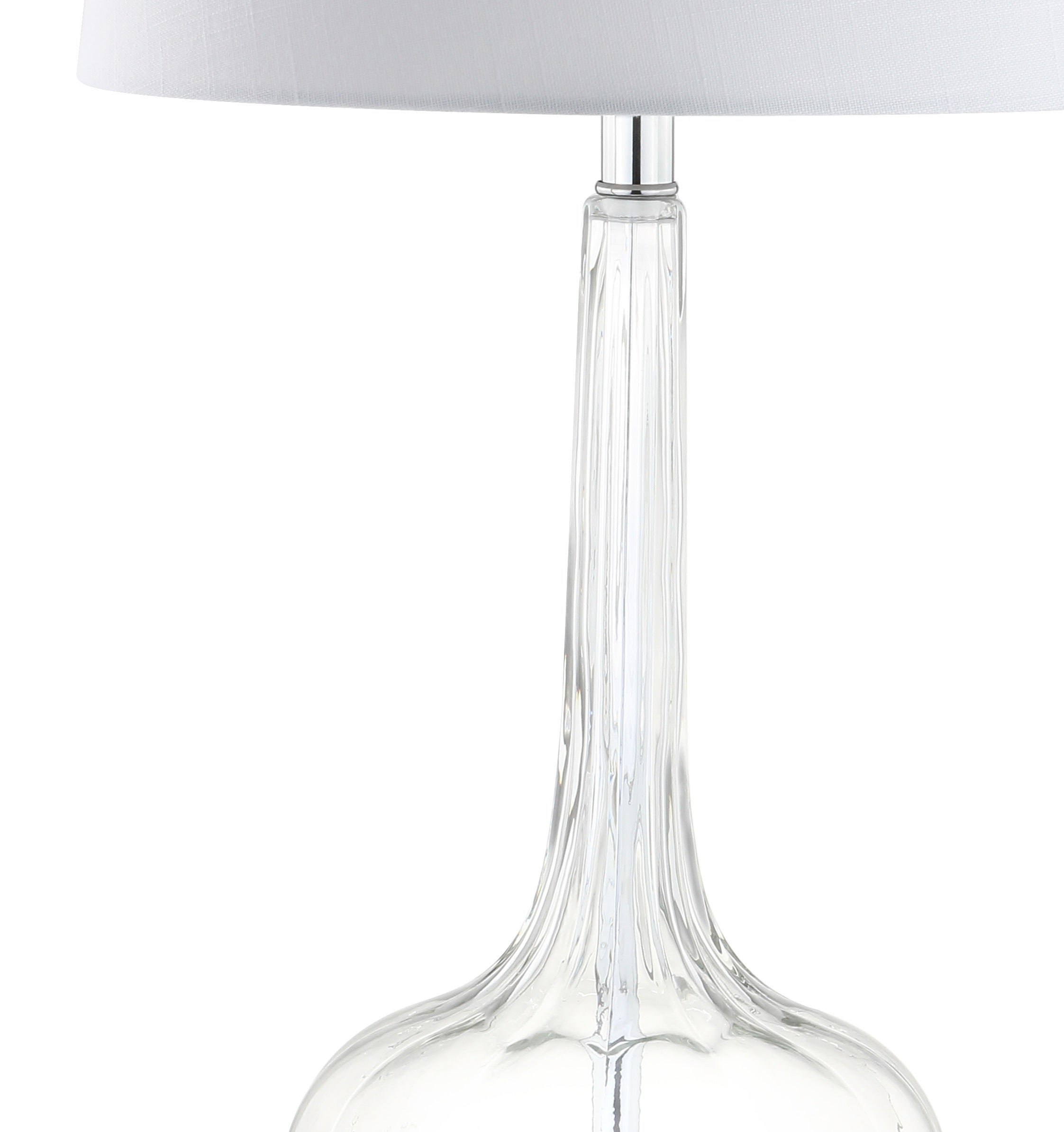 Bette Glass Teardrop LED Table Lamp-Set of 2