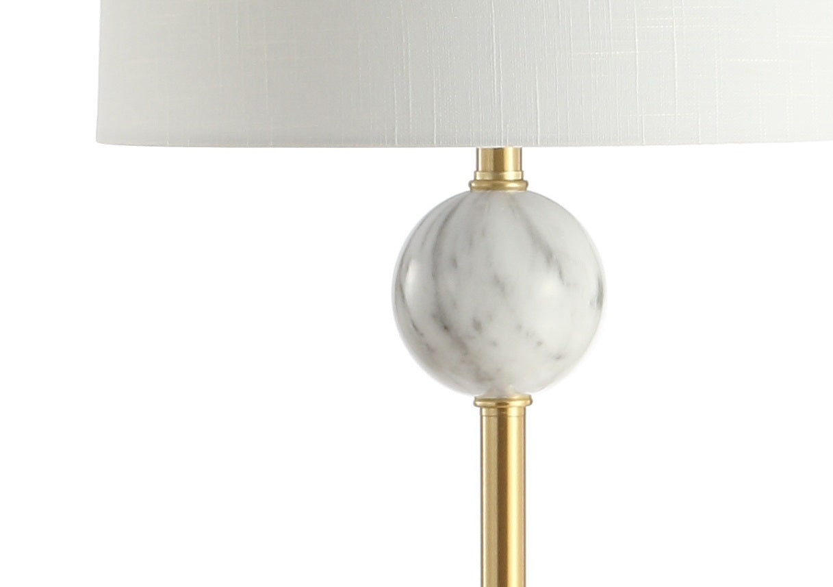 Vaughn Modern Metal/Resin LED Floor Lamp