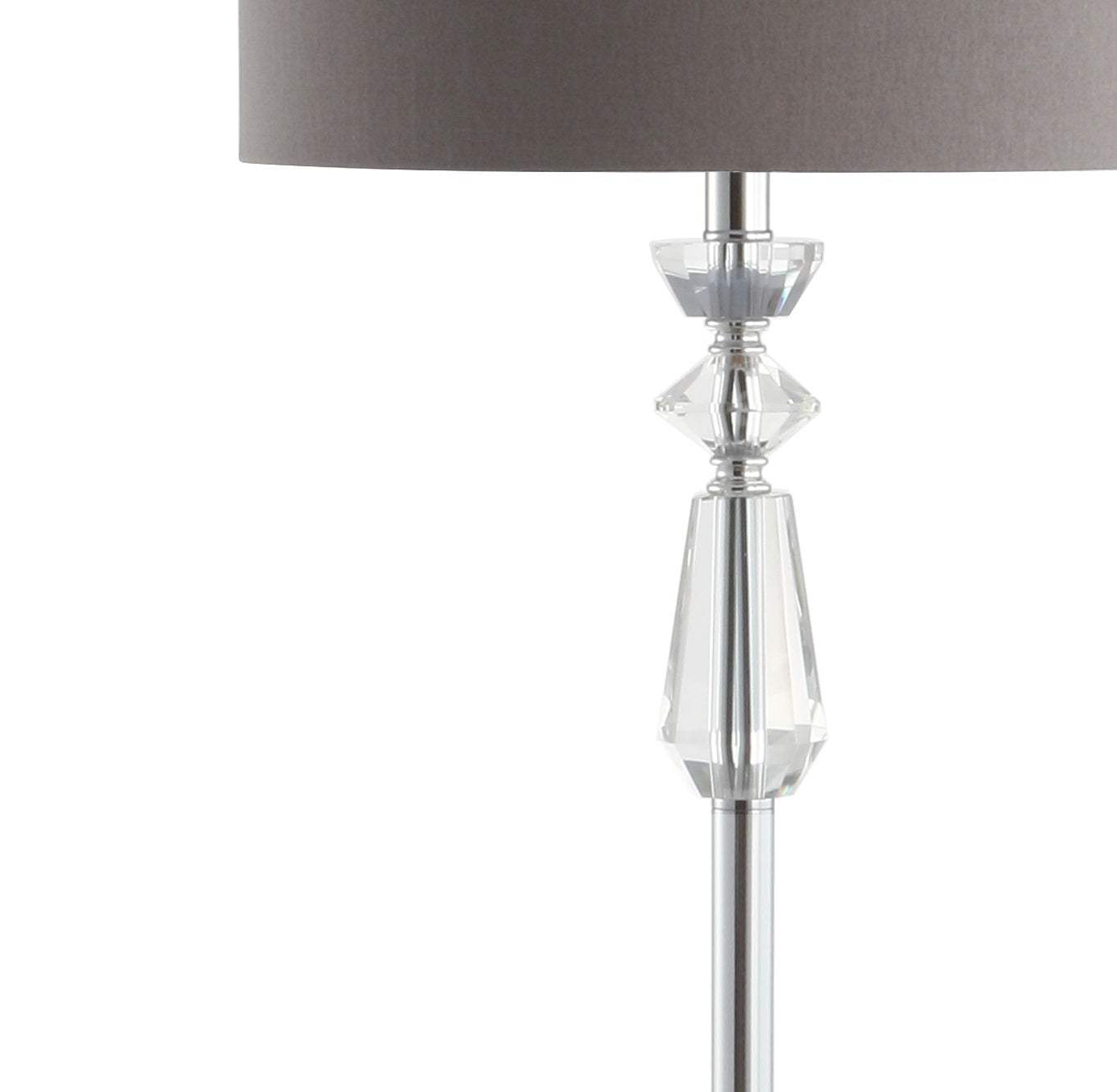 Layla Crystal / Metal LED Floor Lamp