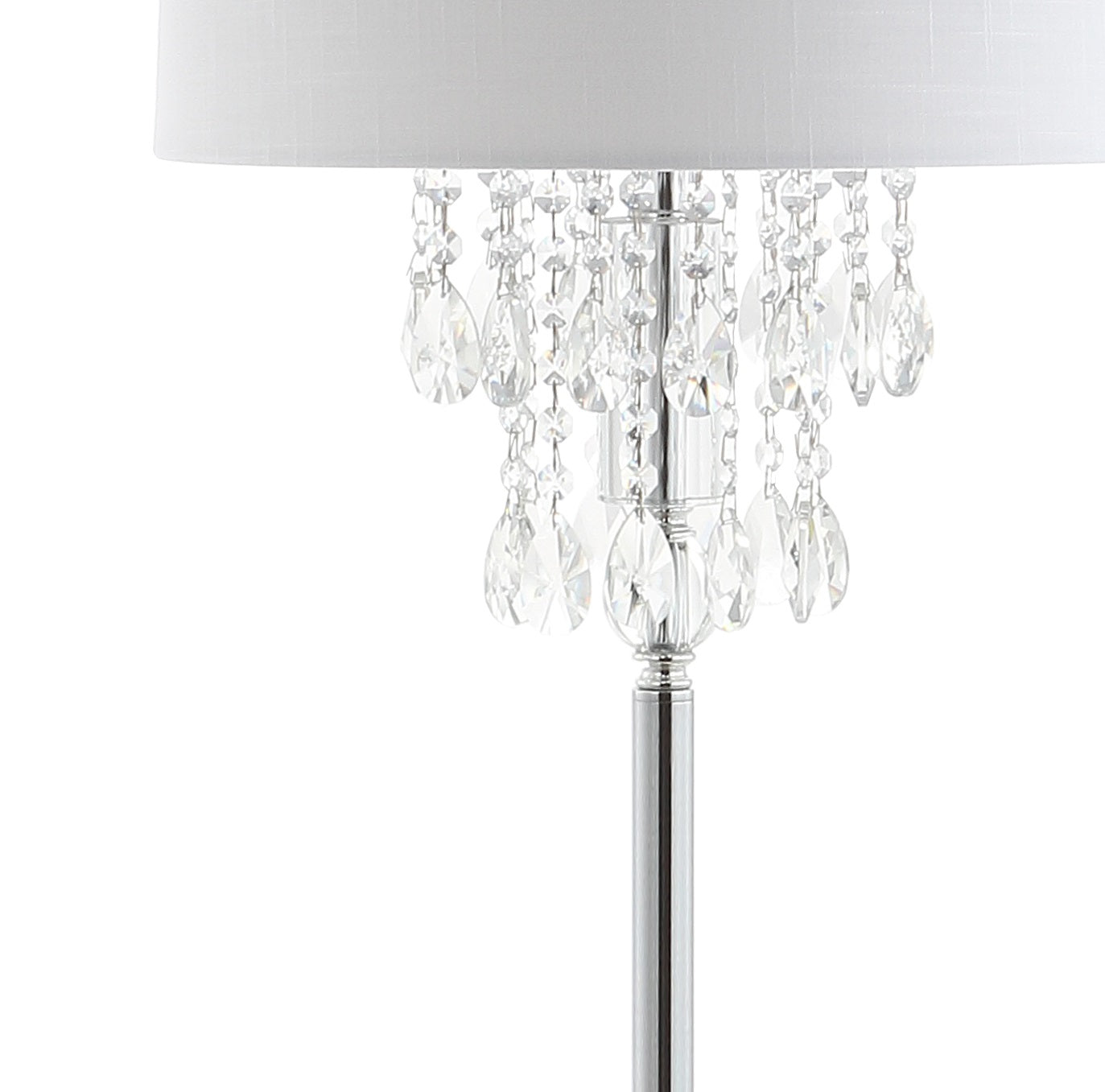 Abigail Crystal / Metal LED Floor Lamp