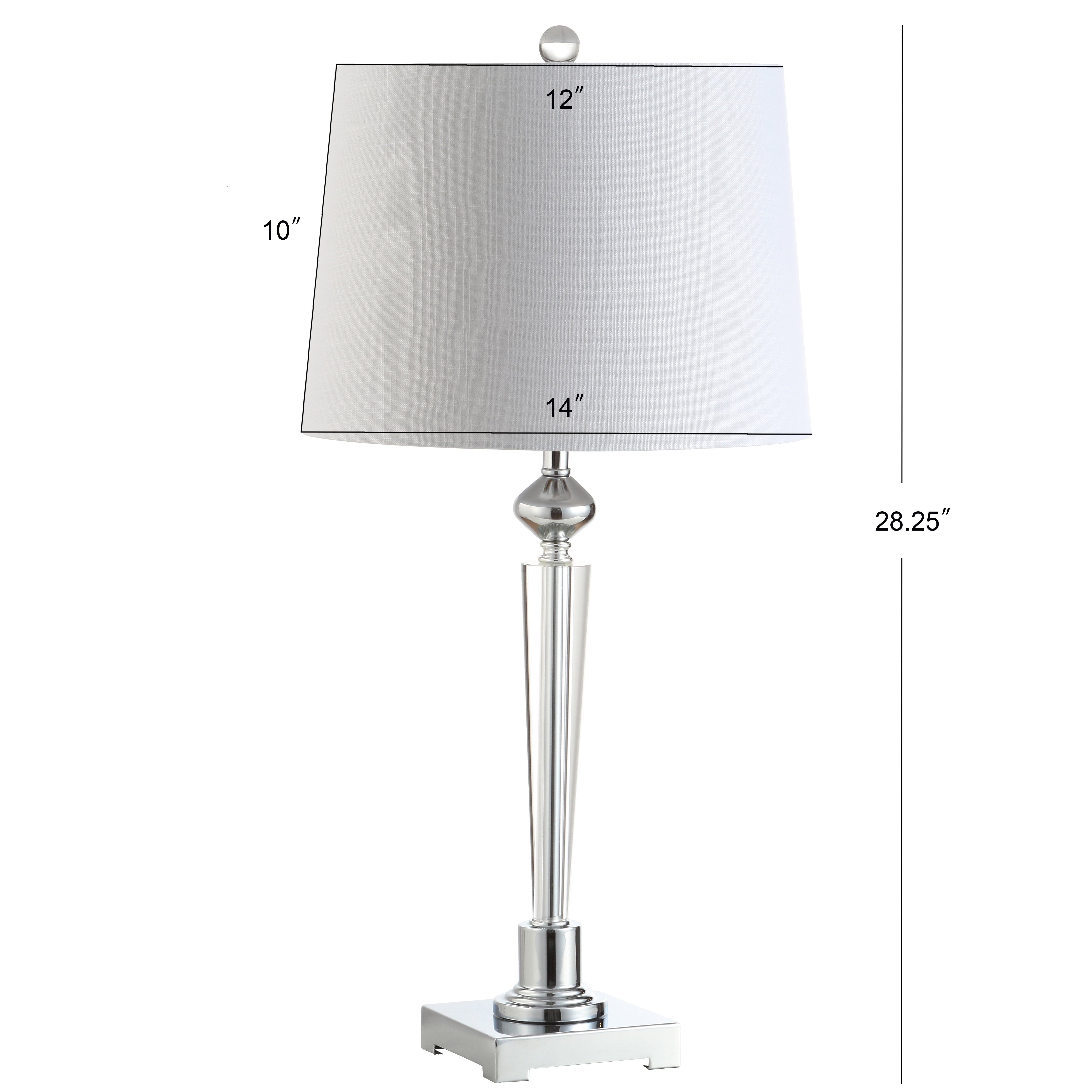 Foster Crystal LED Table Lamp