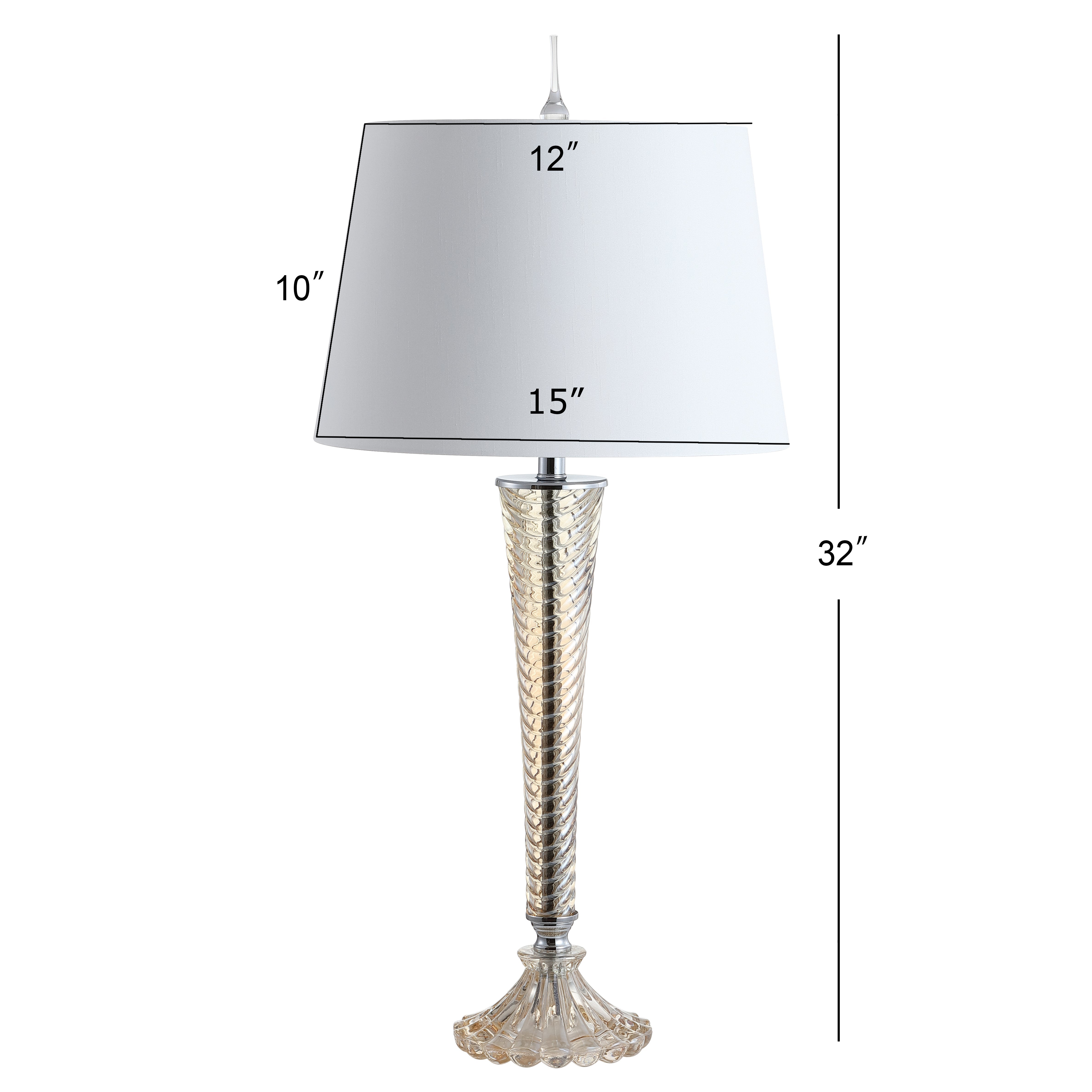 Caterina Glass LED Table Lamp