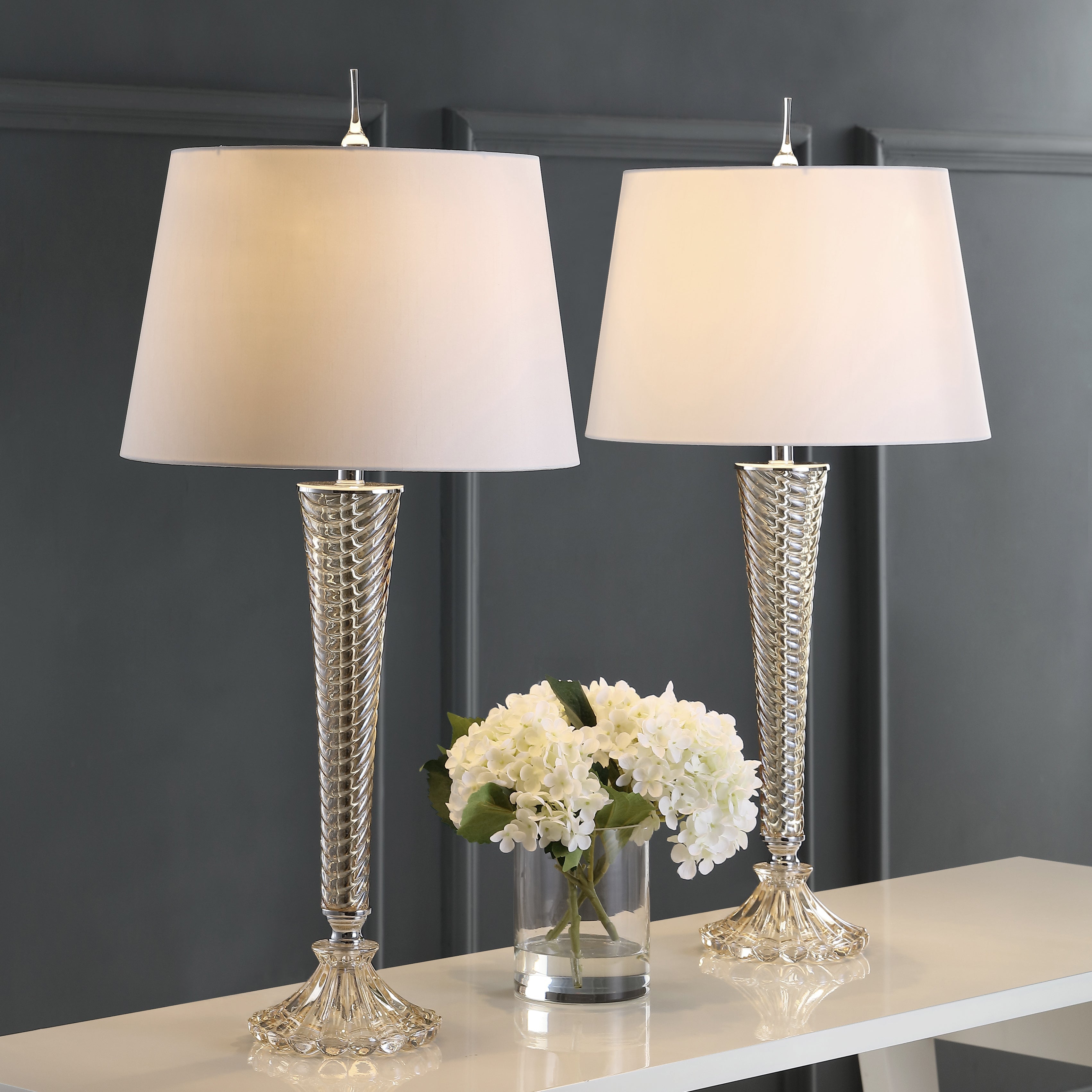 Caterina Glass LED Table Lamp