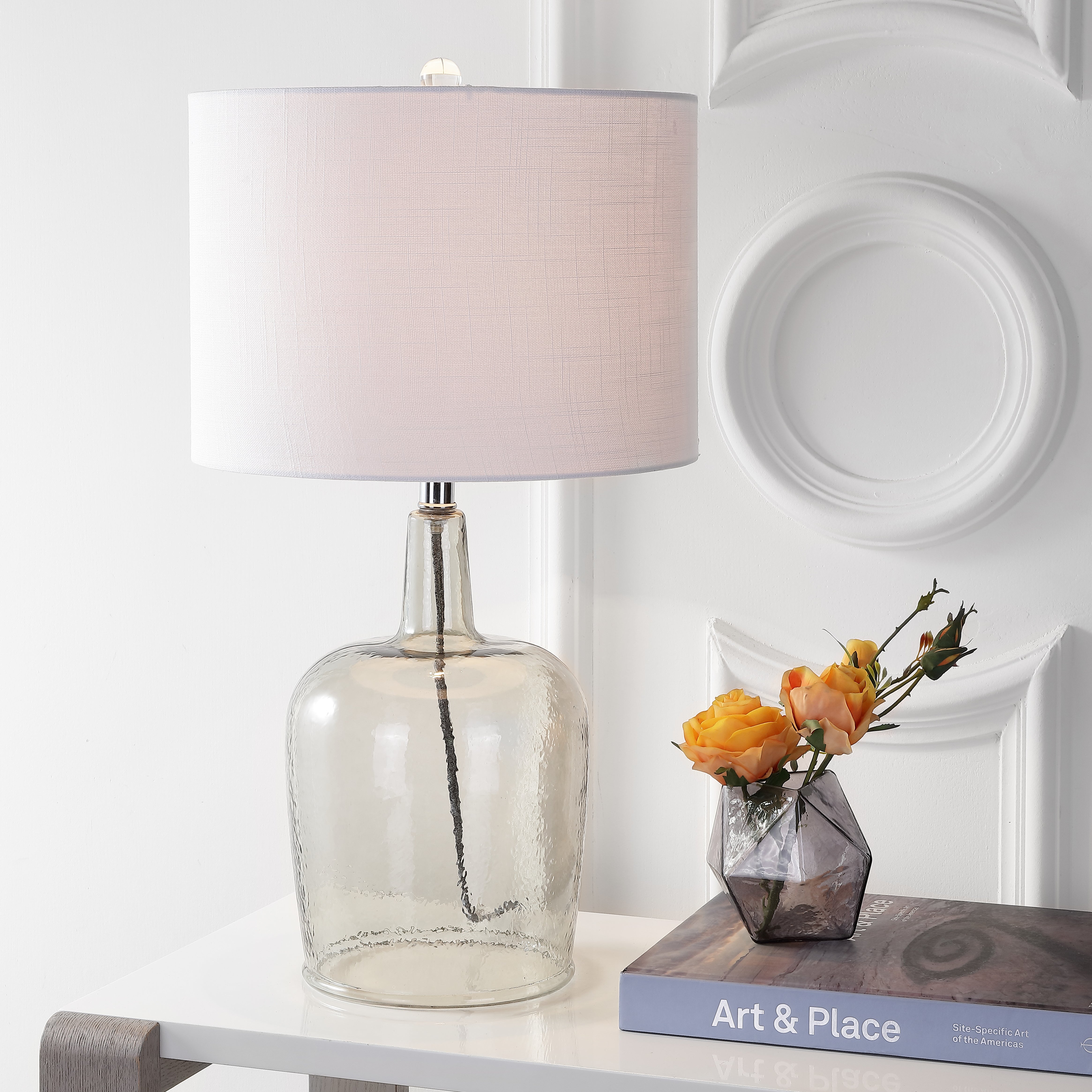 Augustine Glass LED Table Lamp