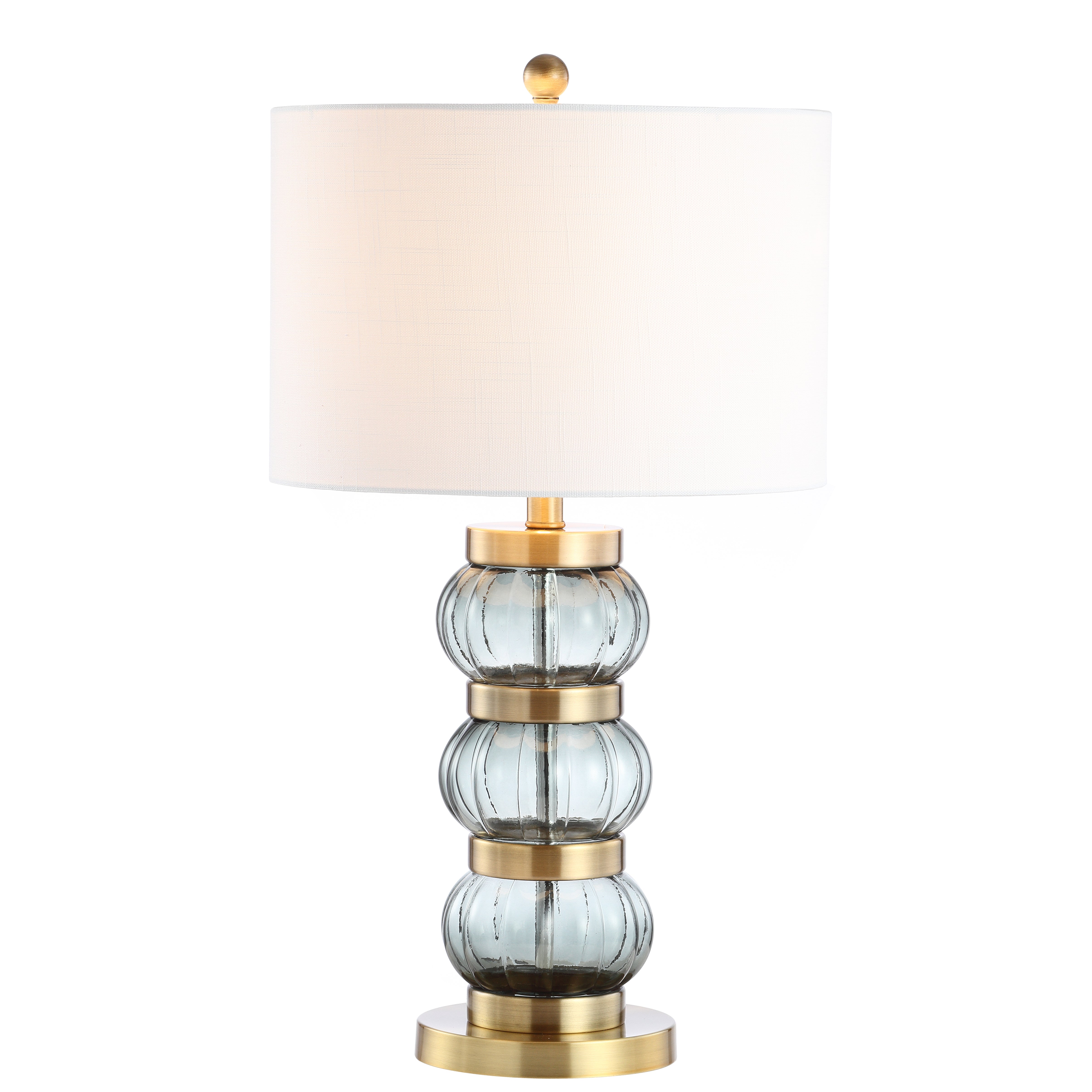 Linna Glass/Metal Table Lamp
