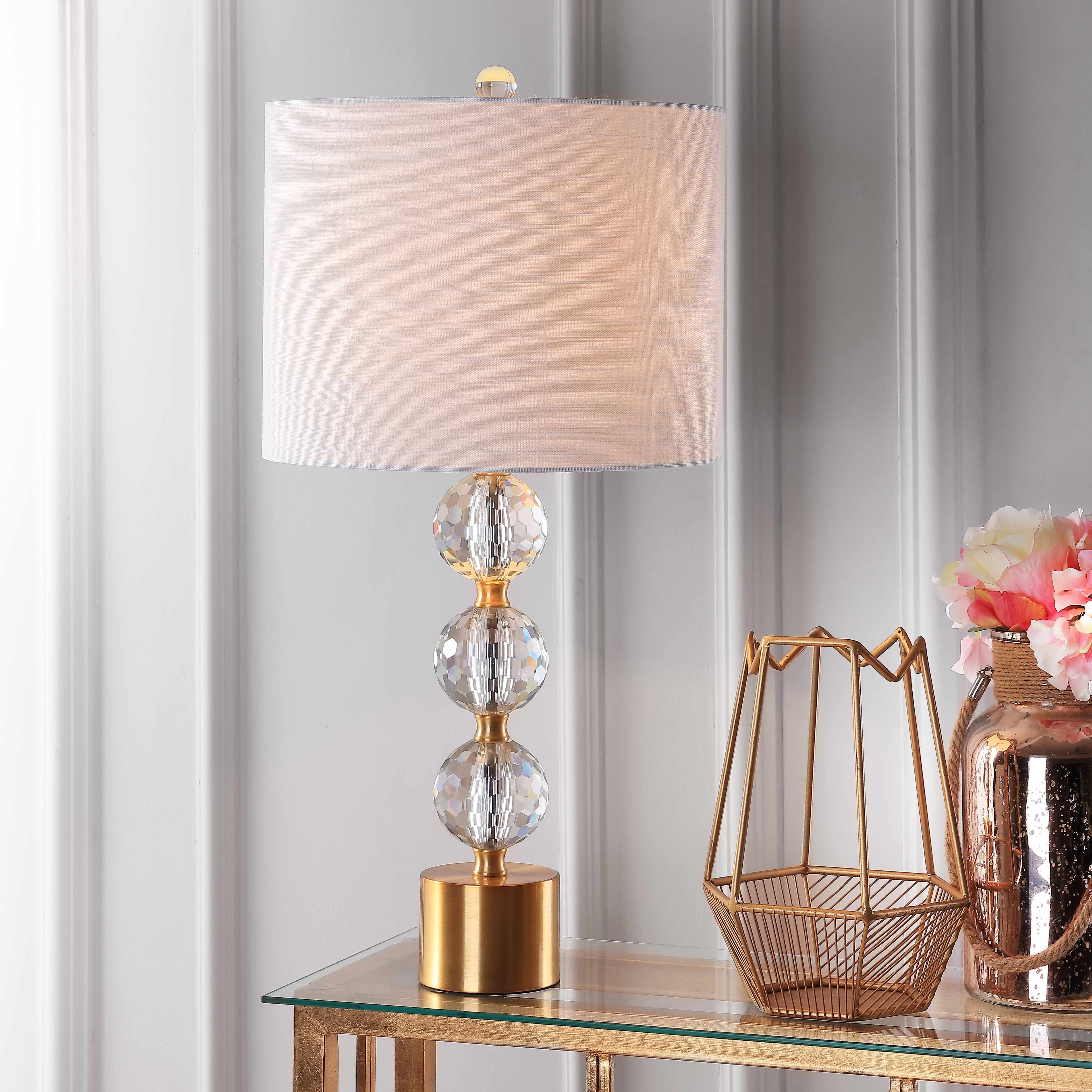 Ashley Crystal LED Table Lamp