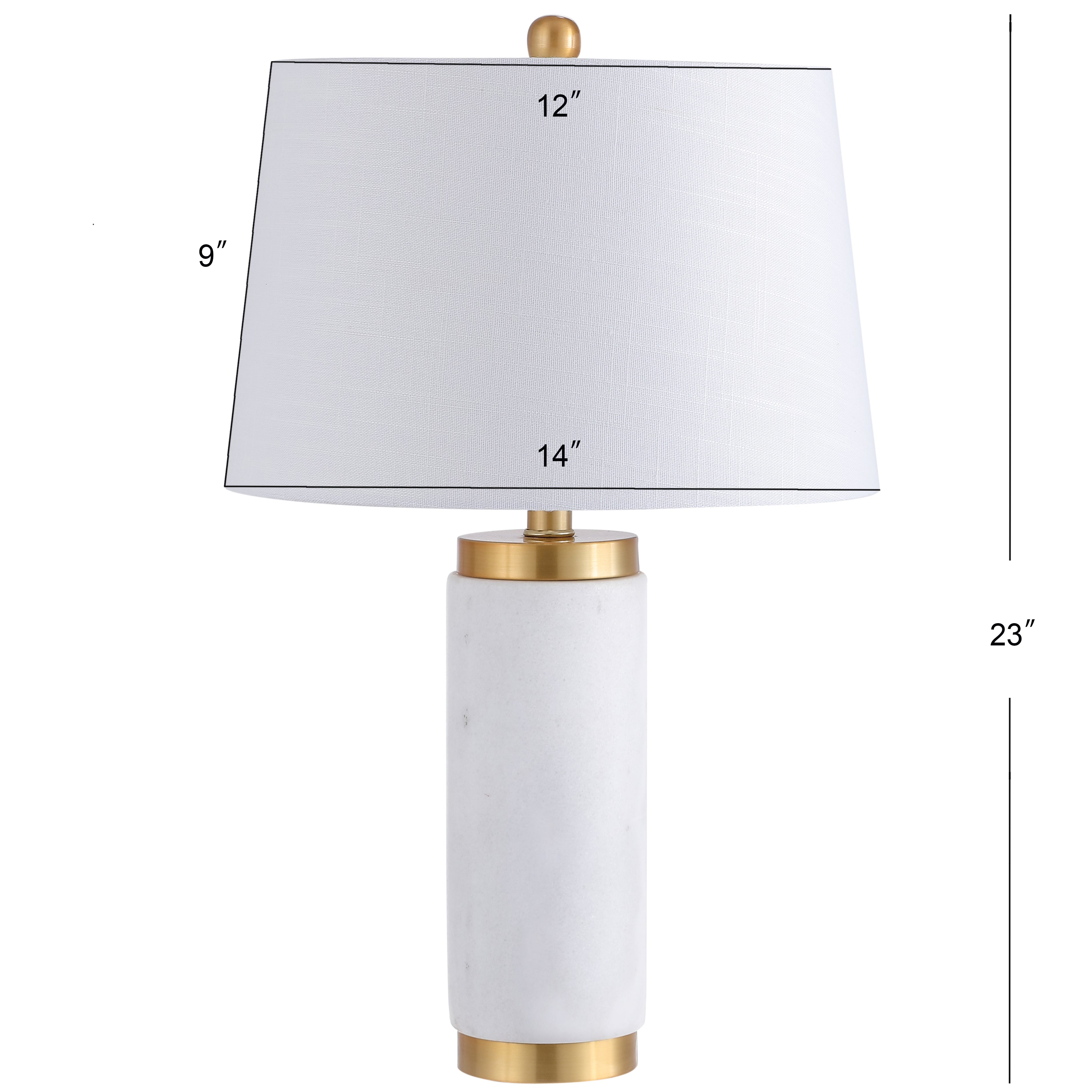 Adams Marble LED Table Lamp