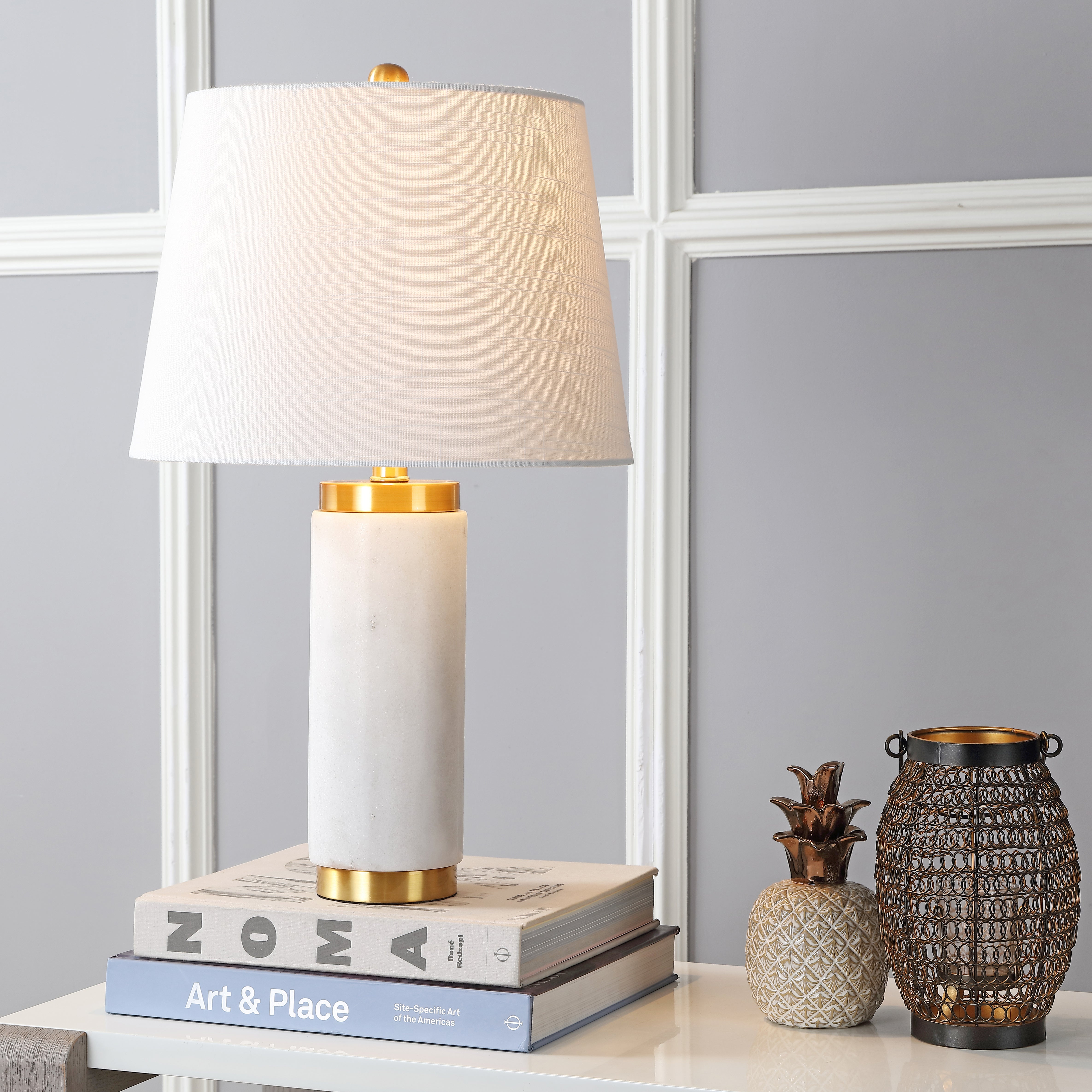 Adams Marble LED Table Lamp