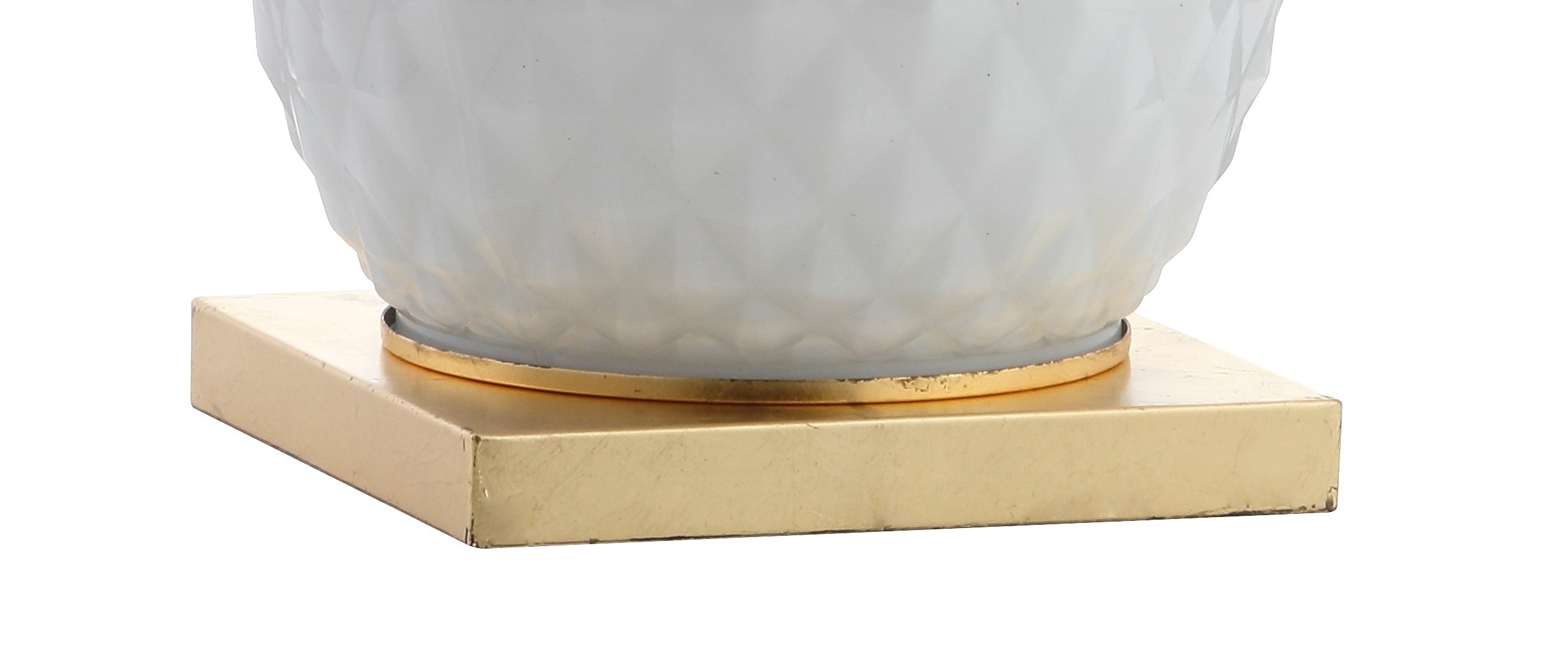 Diamond LED Glass/Metal Table Lamp