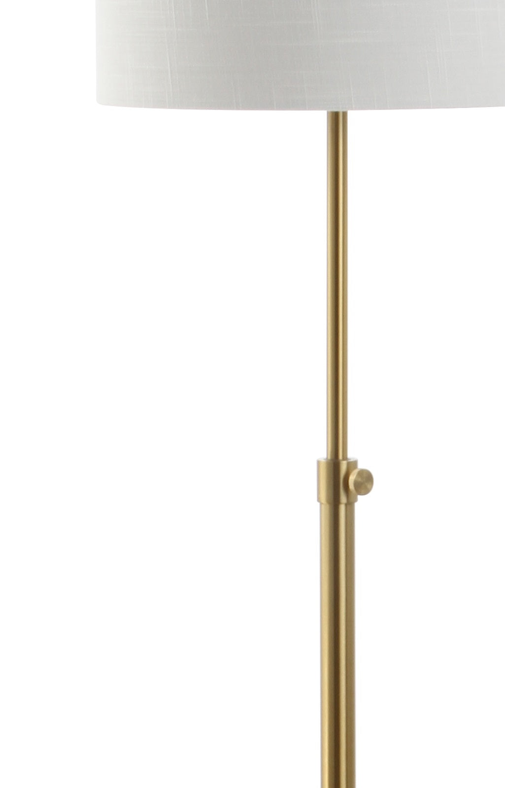 Crosby Adjustable Height Metal LED Floor Lamp