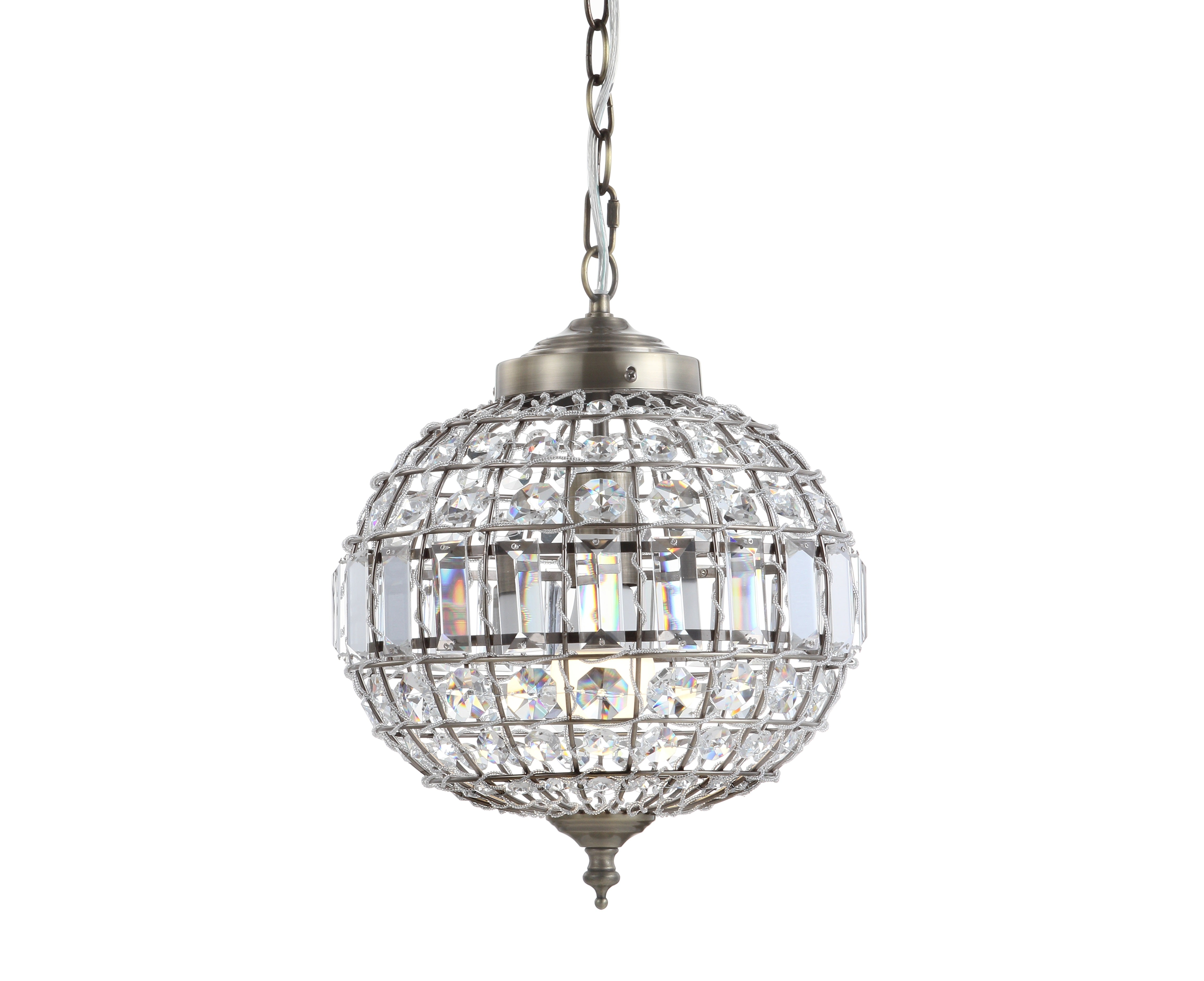 Georgina Crystal/Metal LED Pendant Pendant