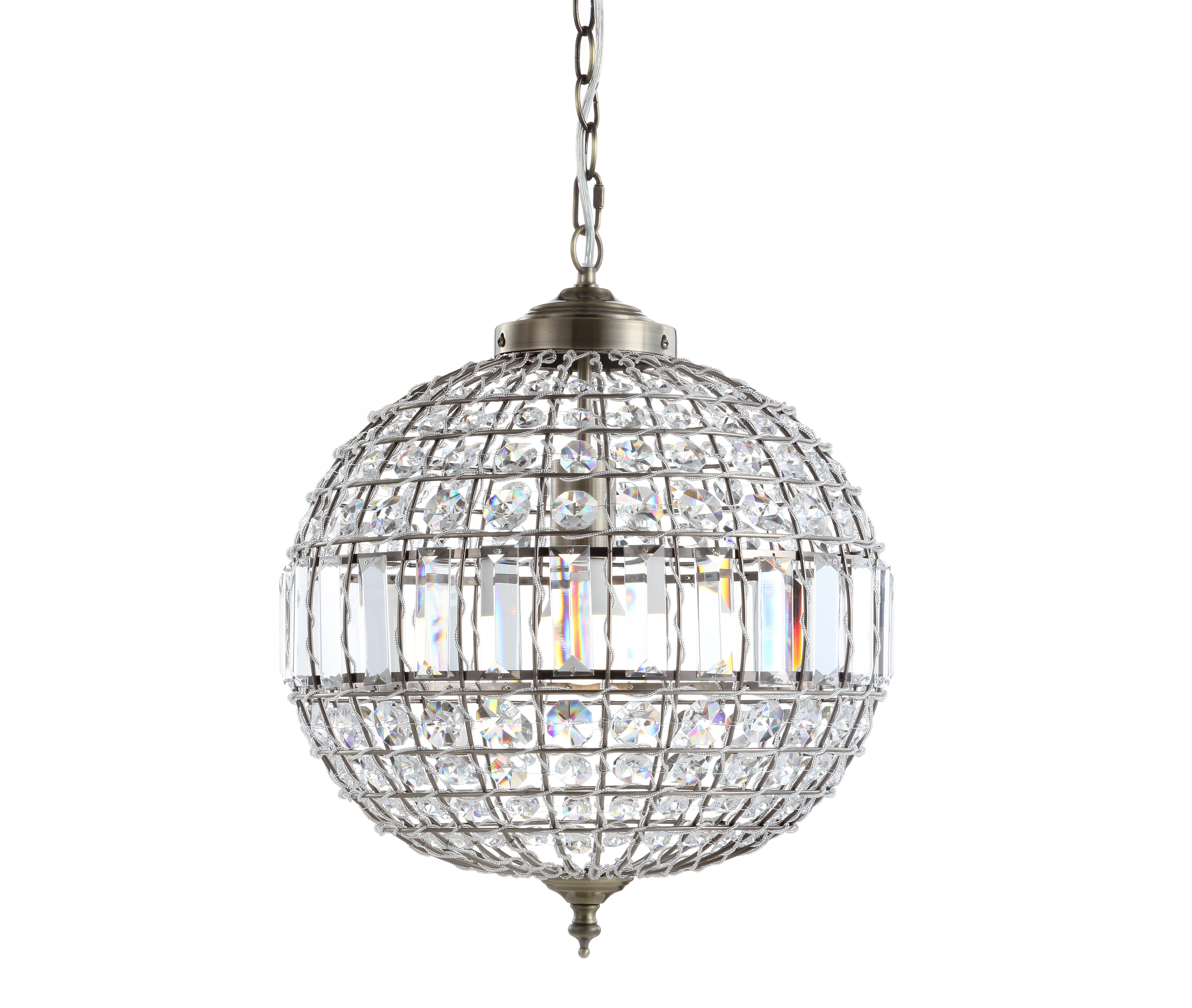Georgina Crystal/Metal LED Pendant Pendant