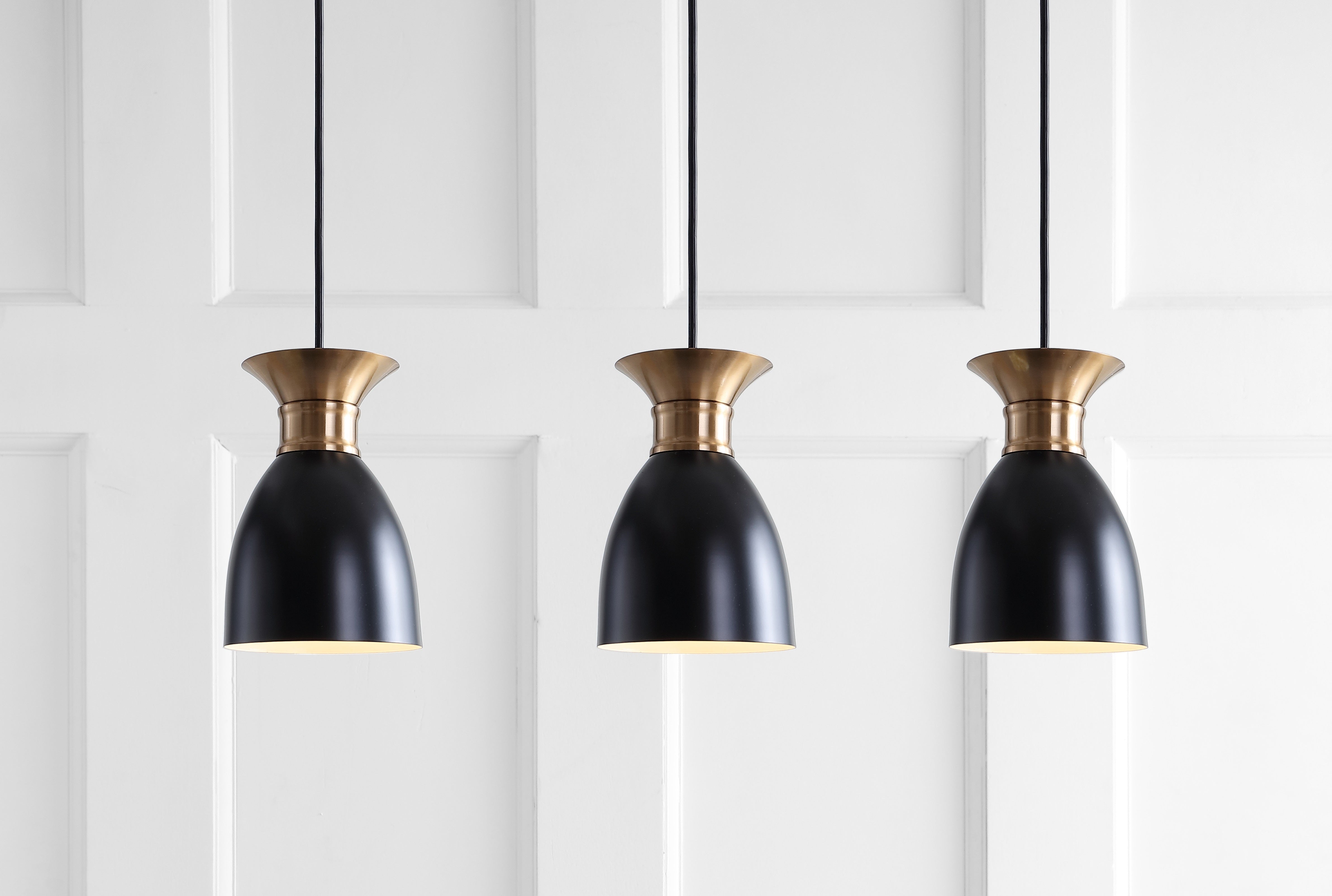 Edison Linear 3-Light Metal Linear LED Pendant