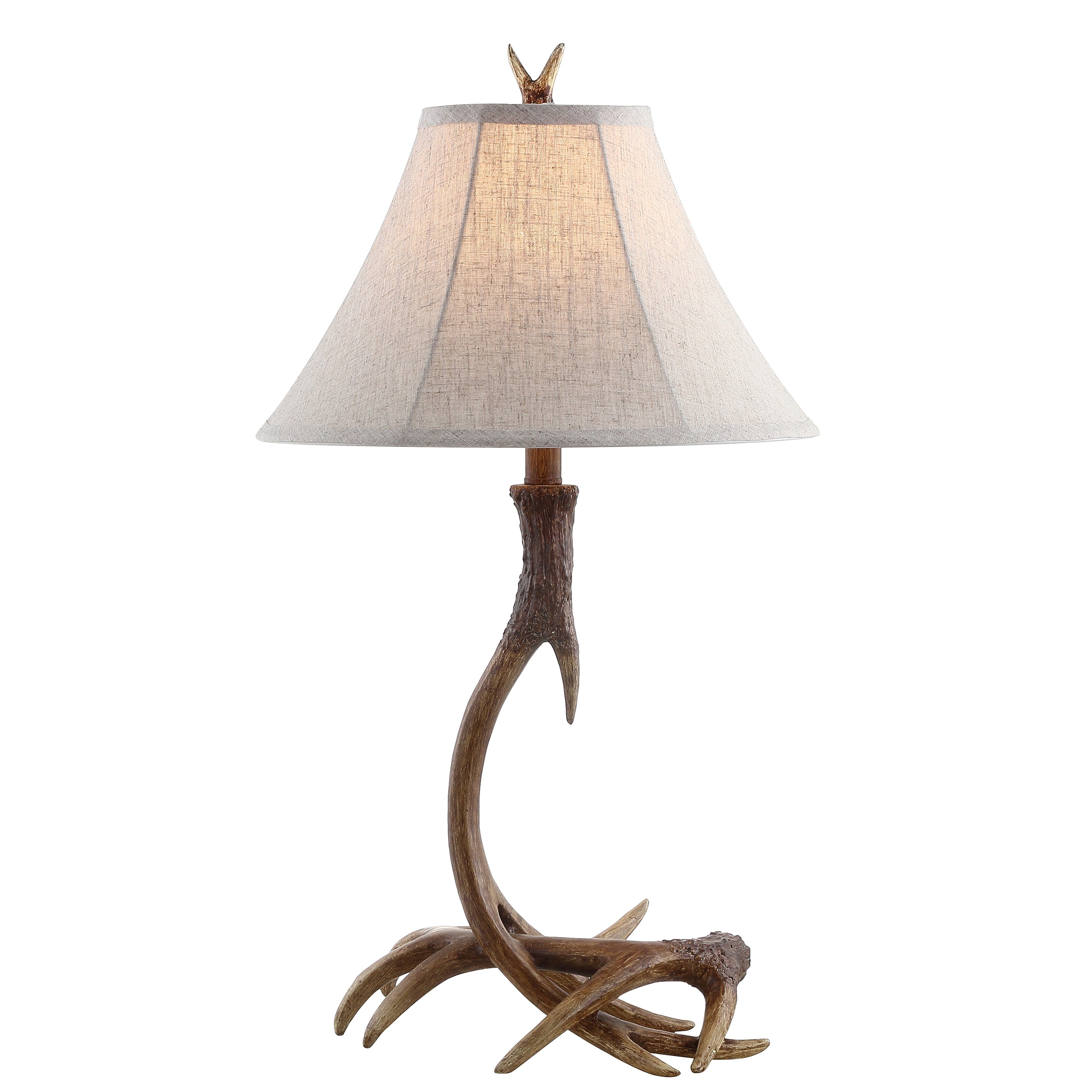 Antler Rustic Resin LED Table Lamp