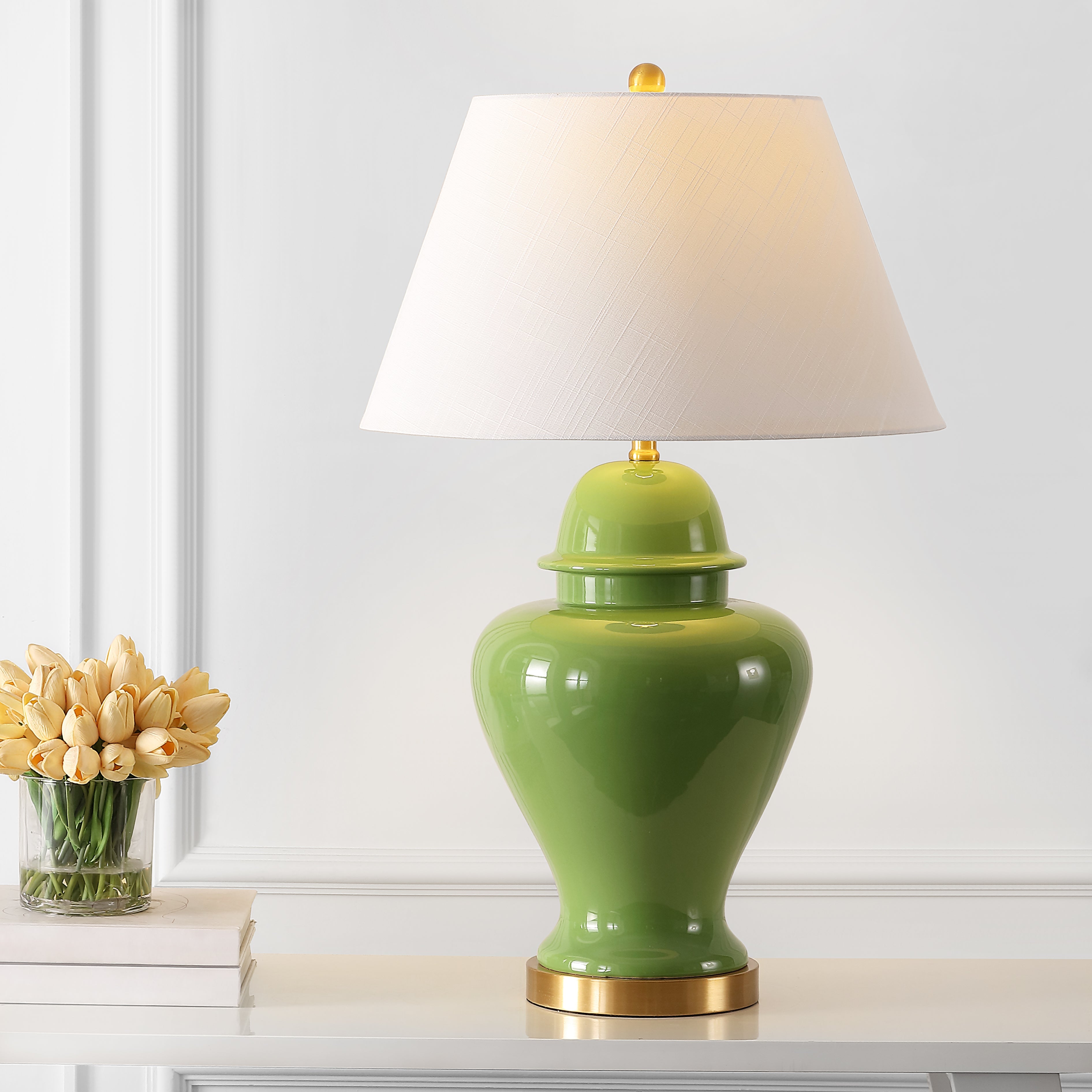 Sagwa Ceramic/Iron Modern Classic LED Table Lamp