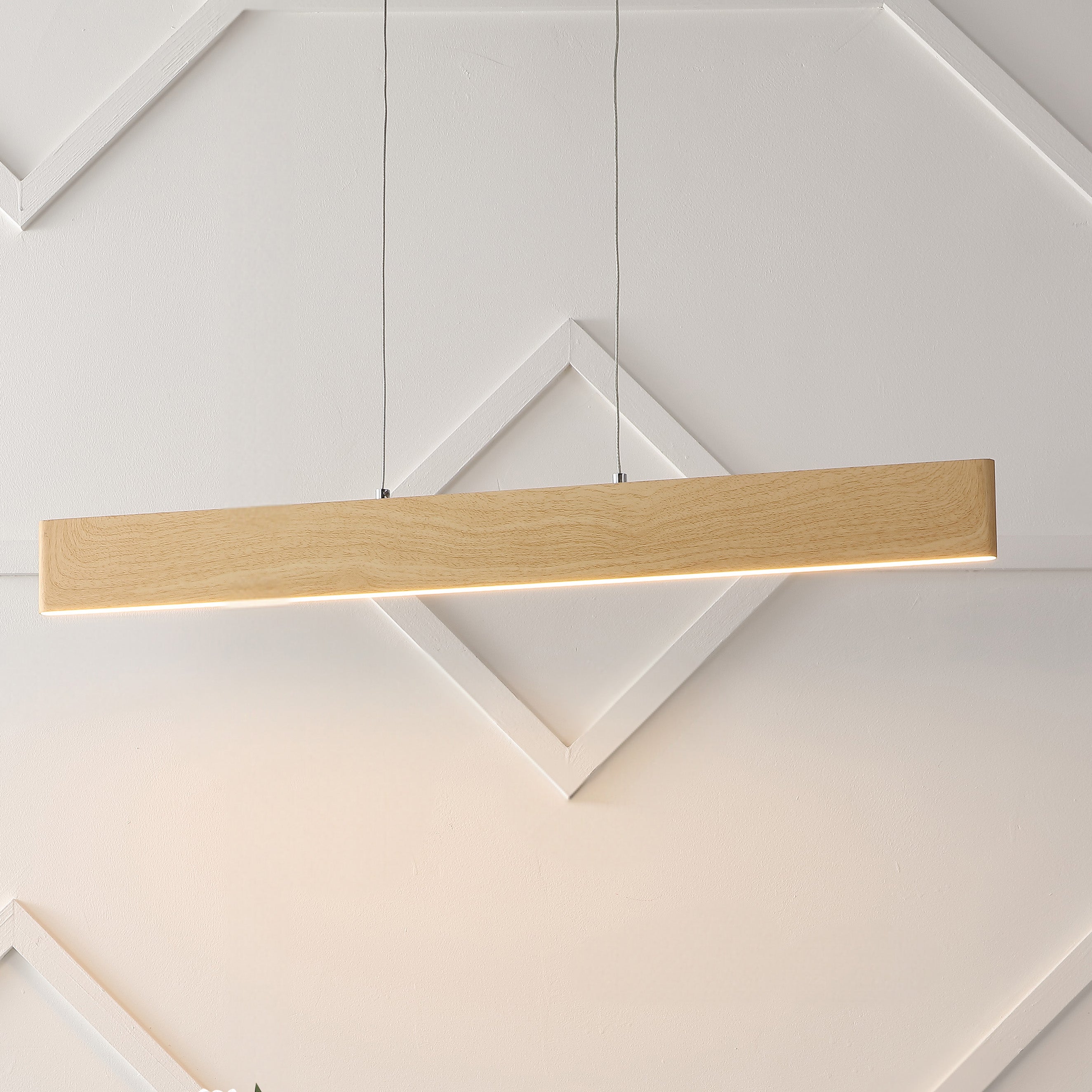 Draper Adjustable Integrated LED Metal Linear Pendant