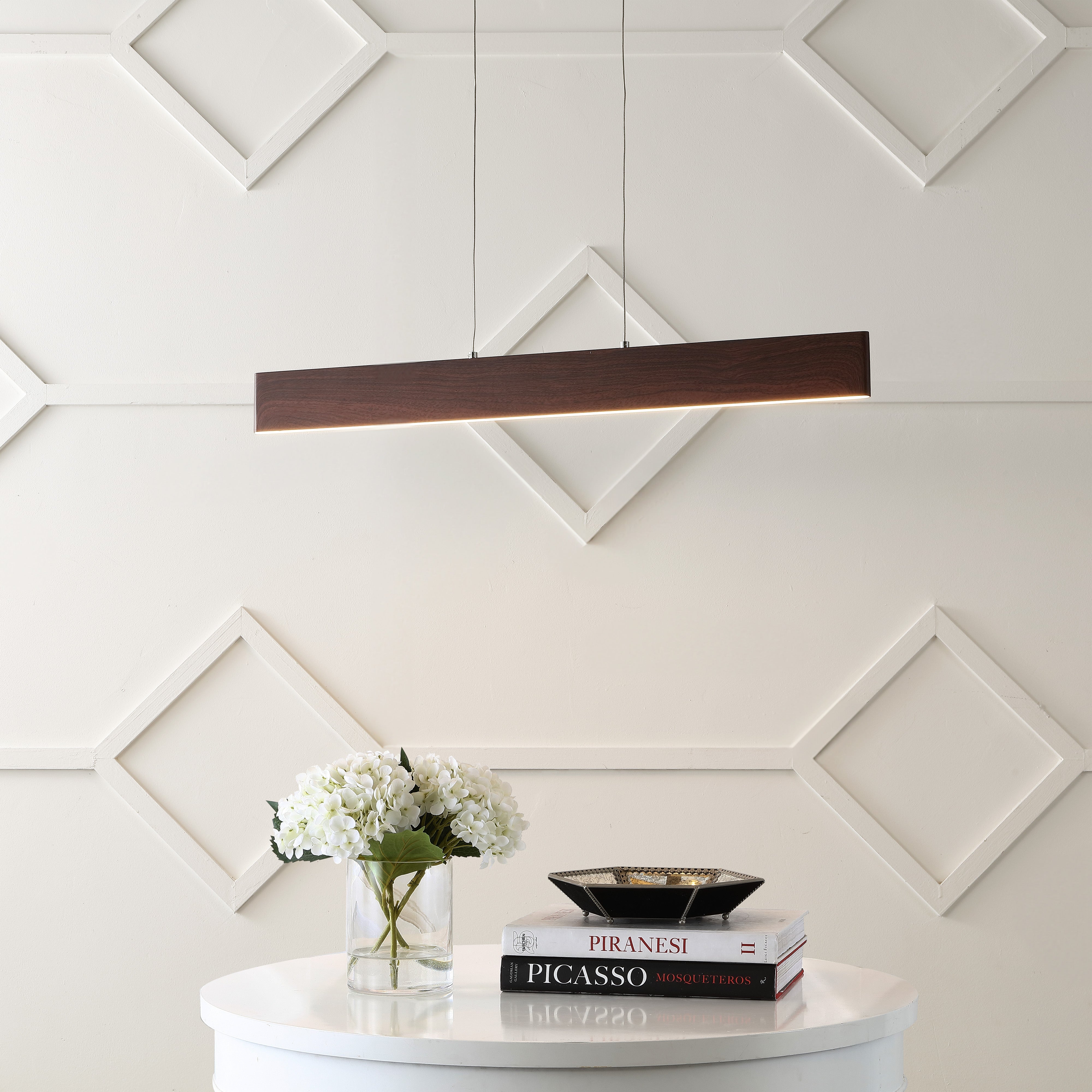 Draper Adjustable Integrated LED Metal Linear Pendant