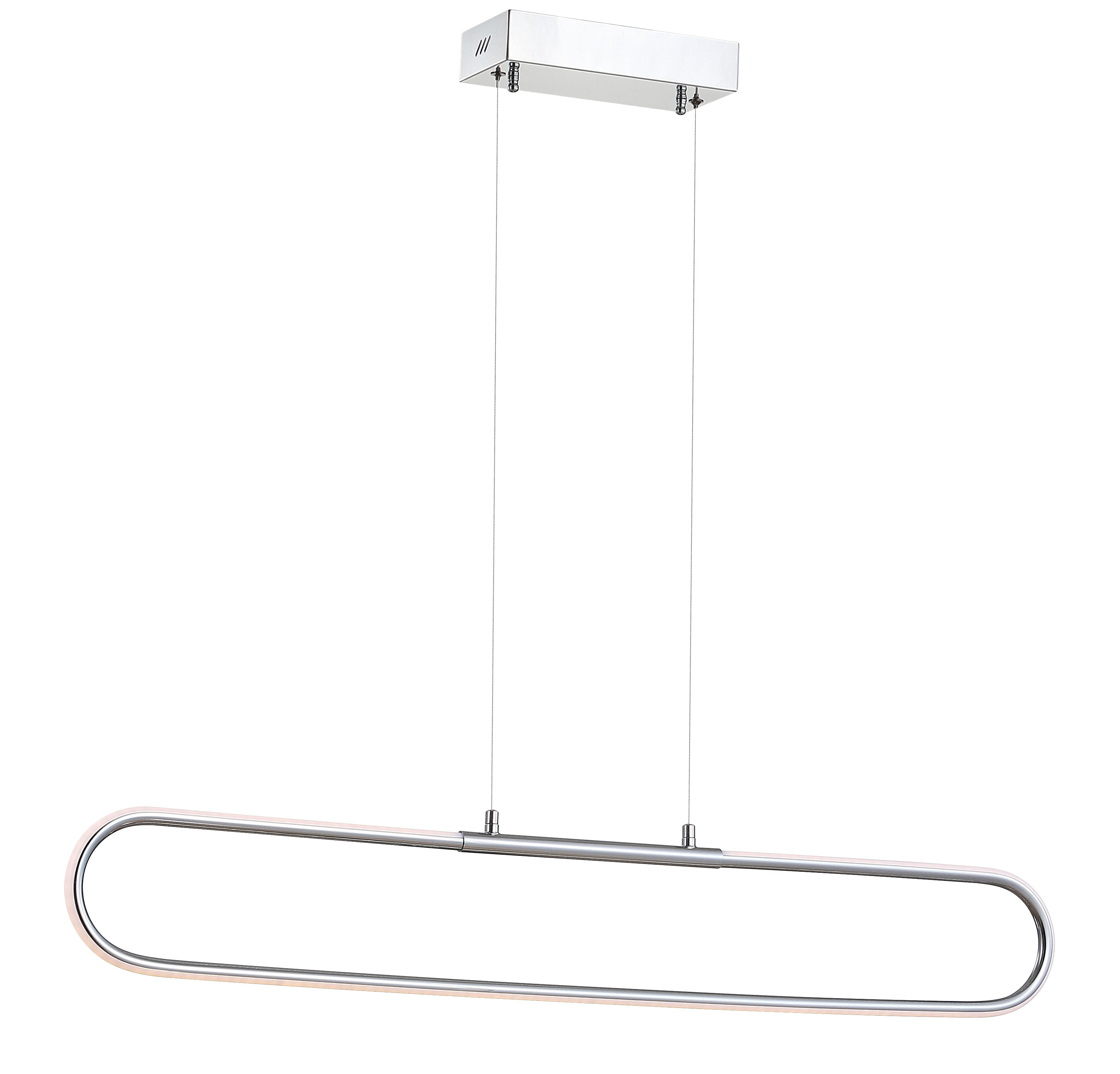 Ned Dimmable Adjustable Integrated LED Metal Linear Pendant