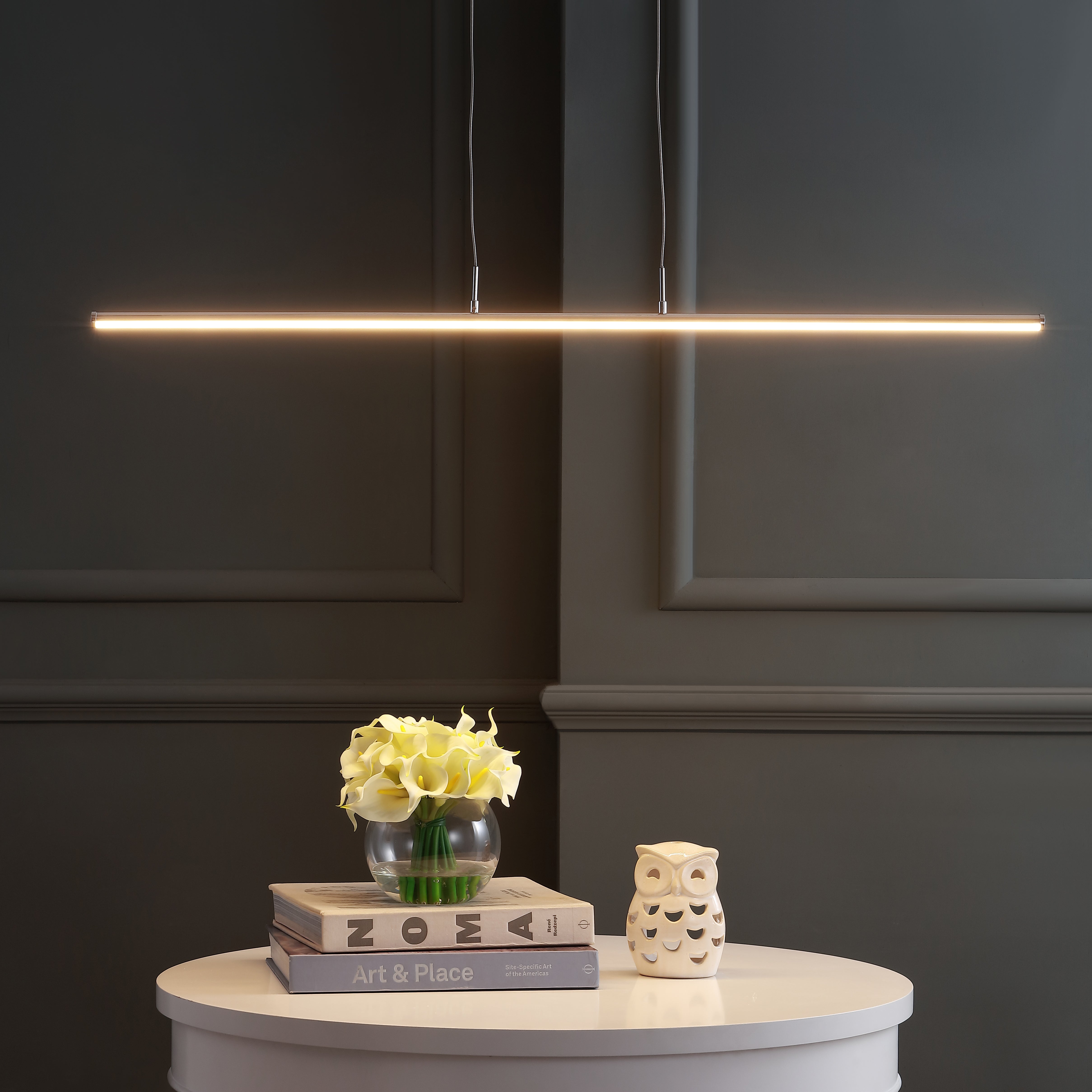 Conley Dimmable Adjustable Integrated LED Metal Linear Pendant