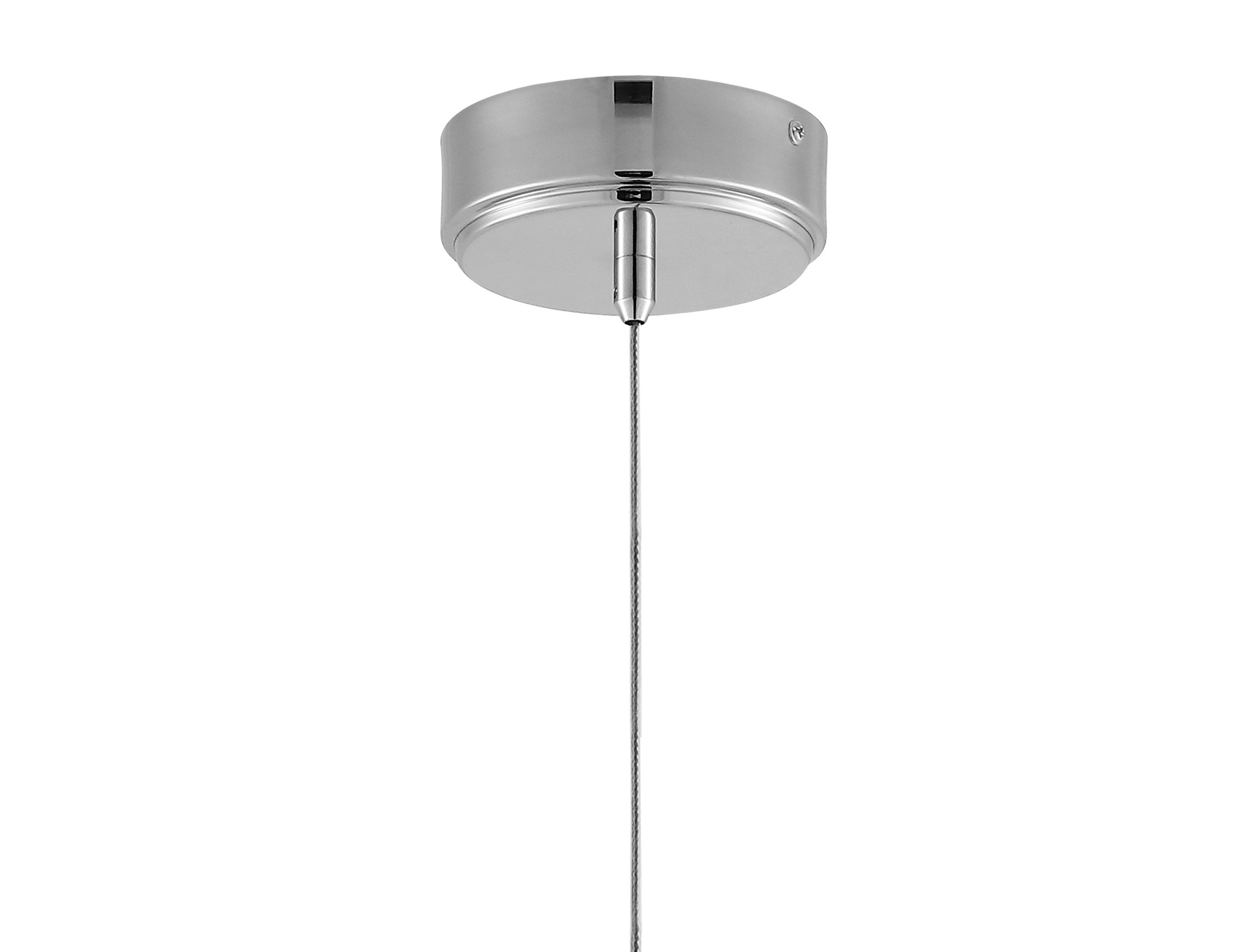 Bolha 1-Light Bubble Acrylic/Iron Modern Minimalist Integrated LED Pendant