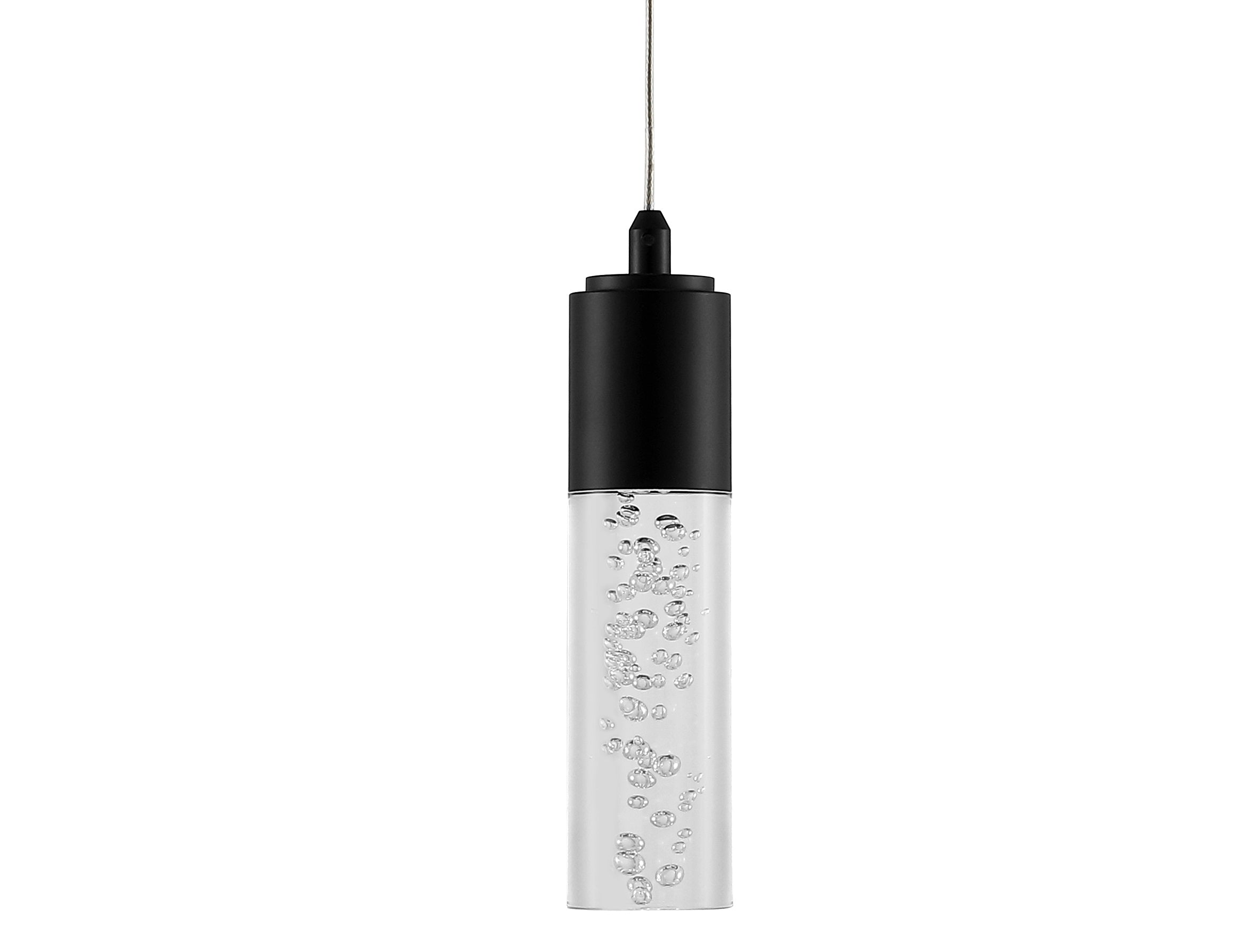 Bolha 1-Light Bubble Acrylic/Iron Modern Minimalist Integrated LED Pendant