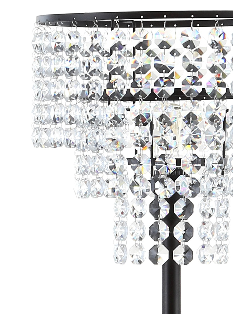 Juliette Crystal/Metal Floor Lamp