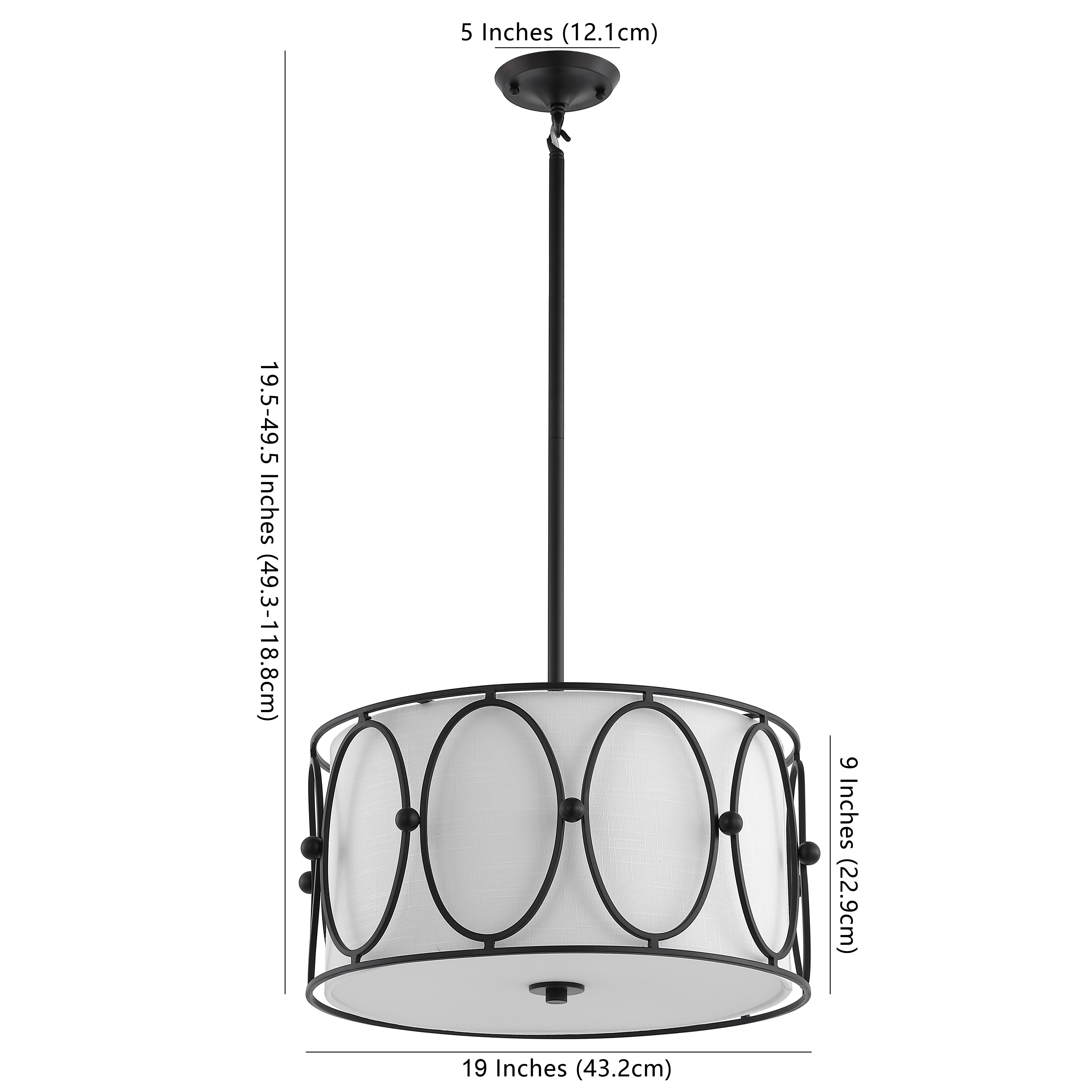 Violetta Metal LED Pendant