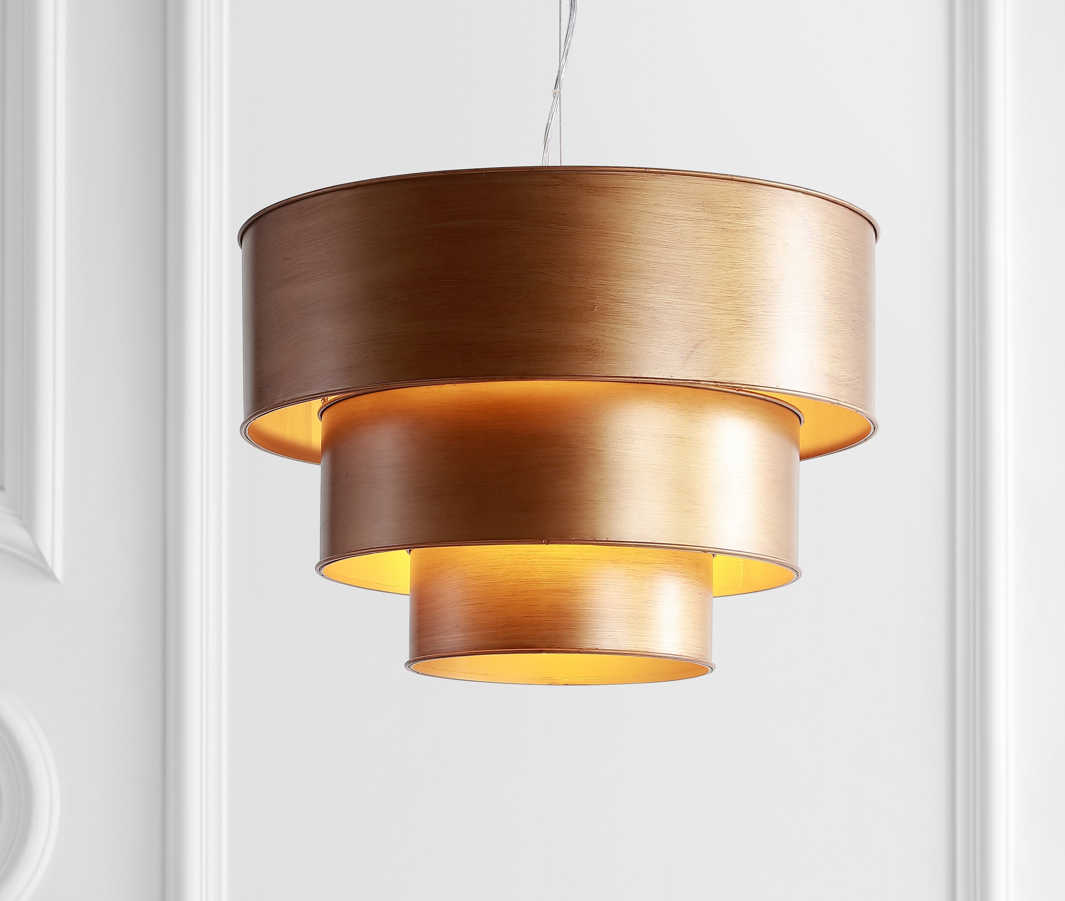 Lynn 3-Tier Metal LED Pendant