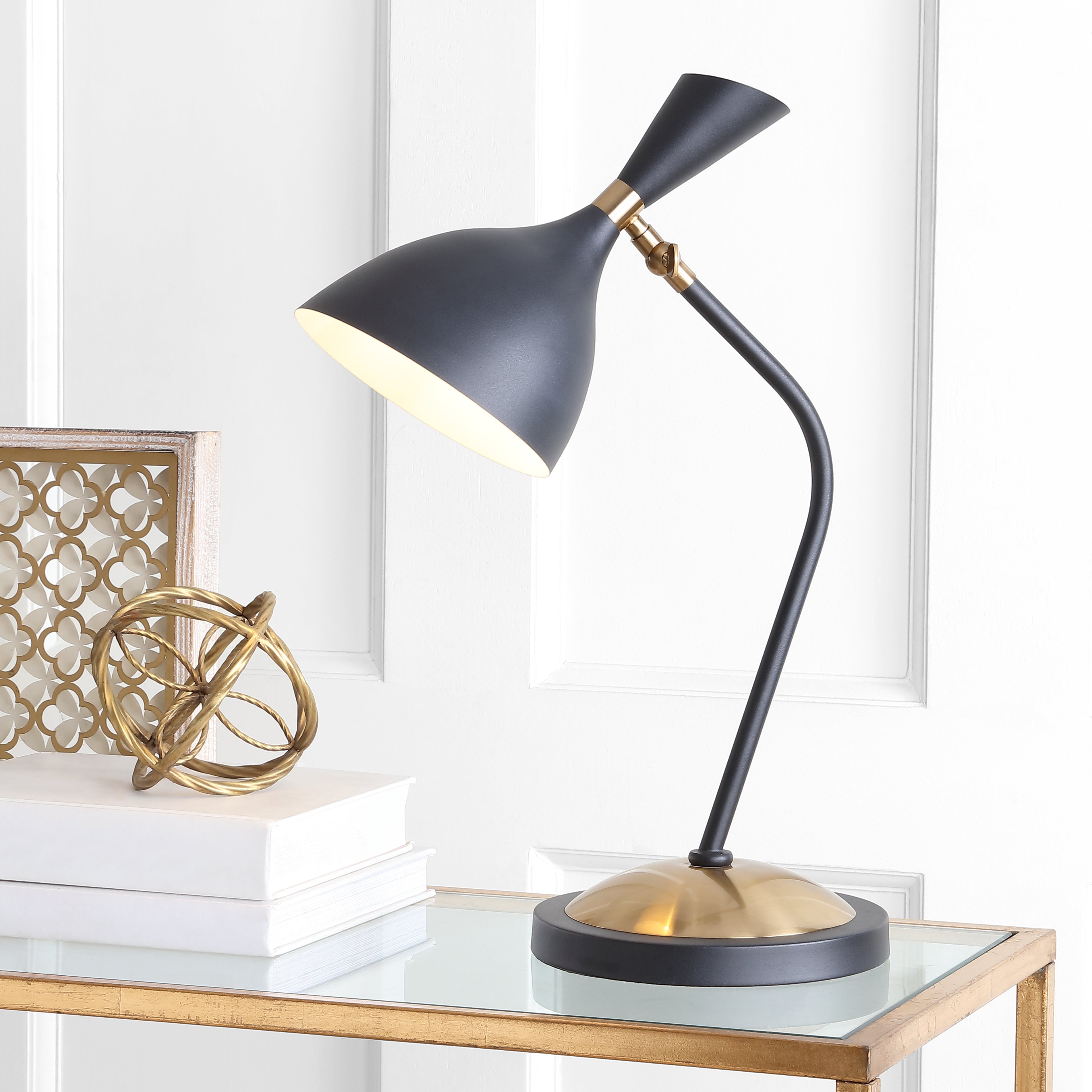 Albert Iron Retro Mid-Century LED Table Lamp