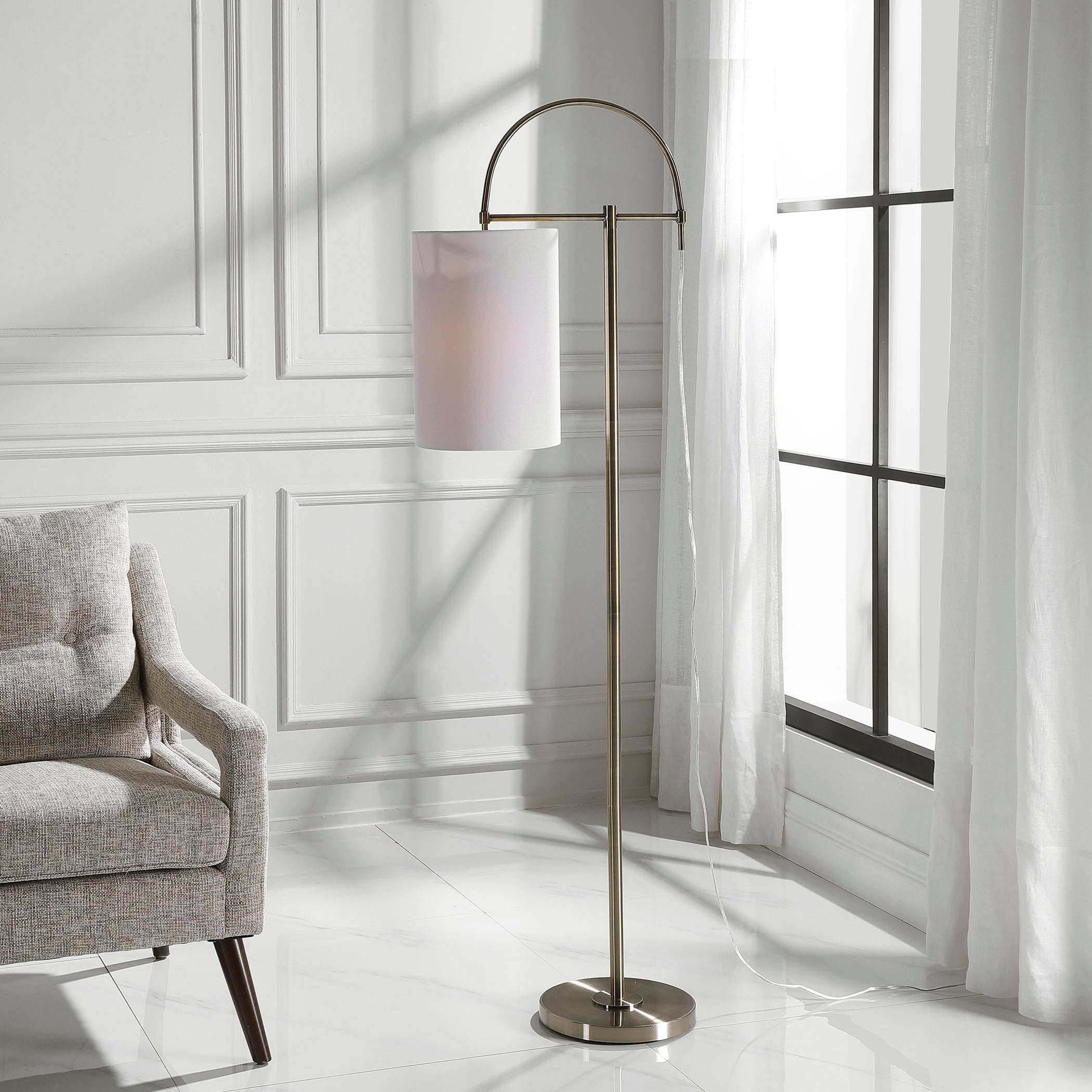 Meridian Floor Lamp By Uttermost