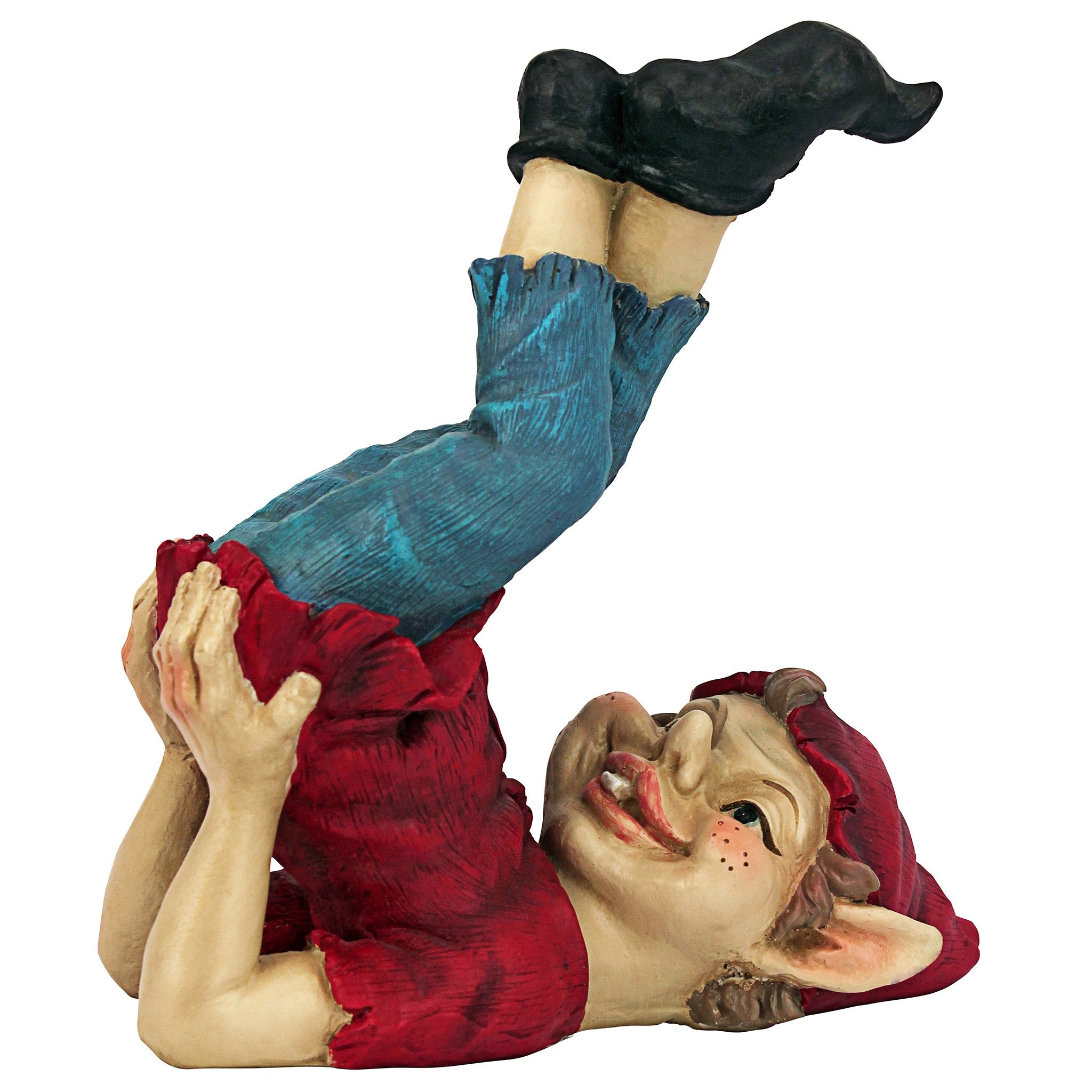 Eccentric Elf Garden Gnome Statue: Spazz