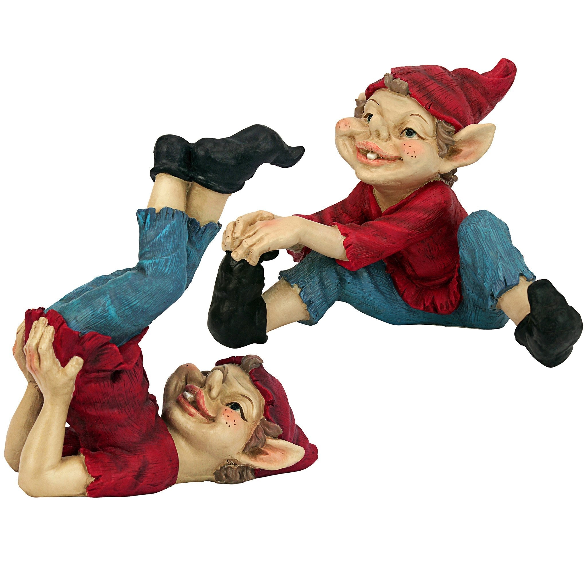 Eccentric Elves Garden Gnome Statues