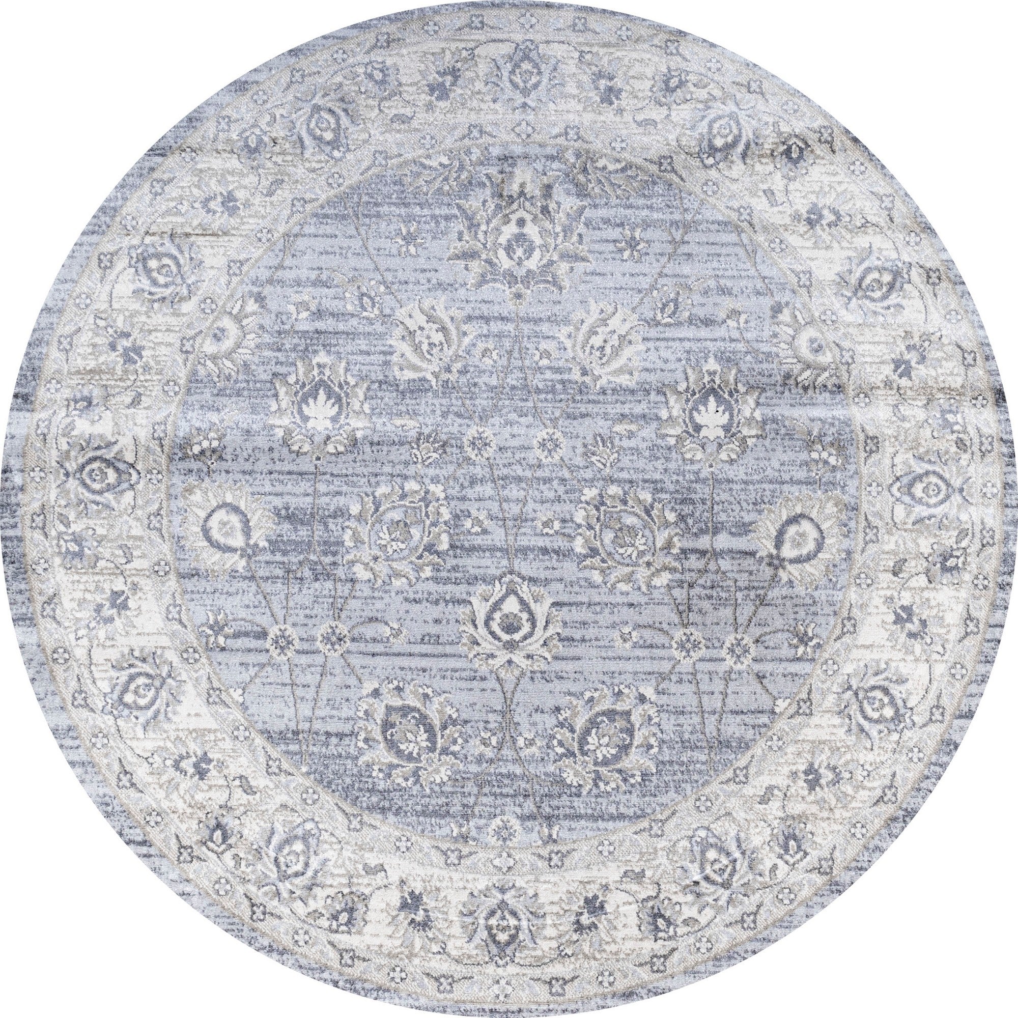 Modern Persian Vintage Moroccan Traditional Round Area Rug