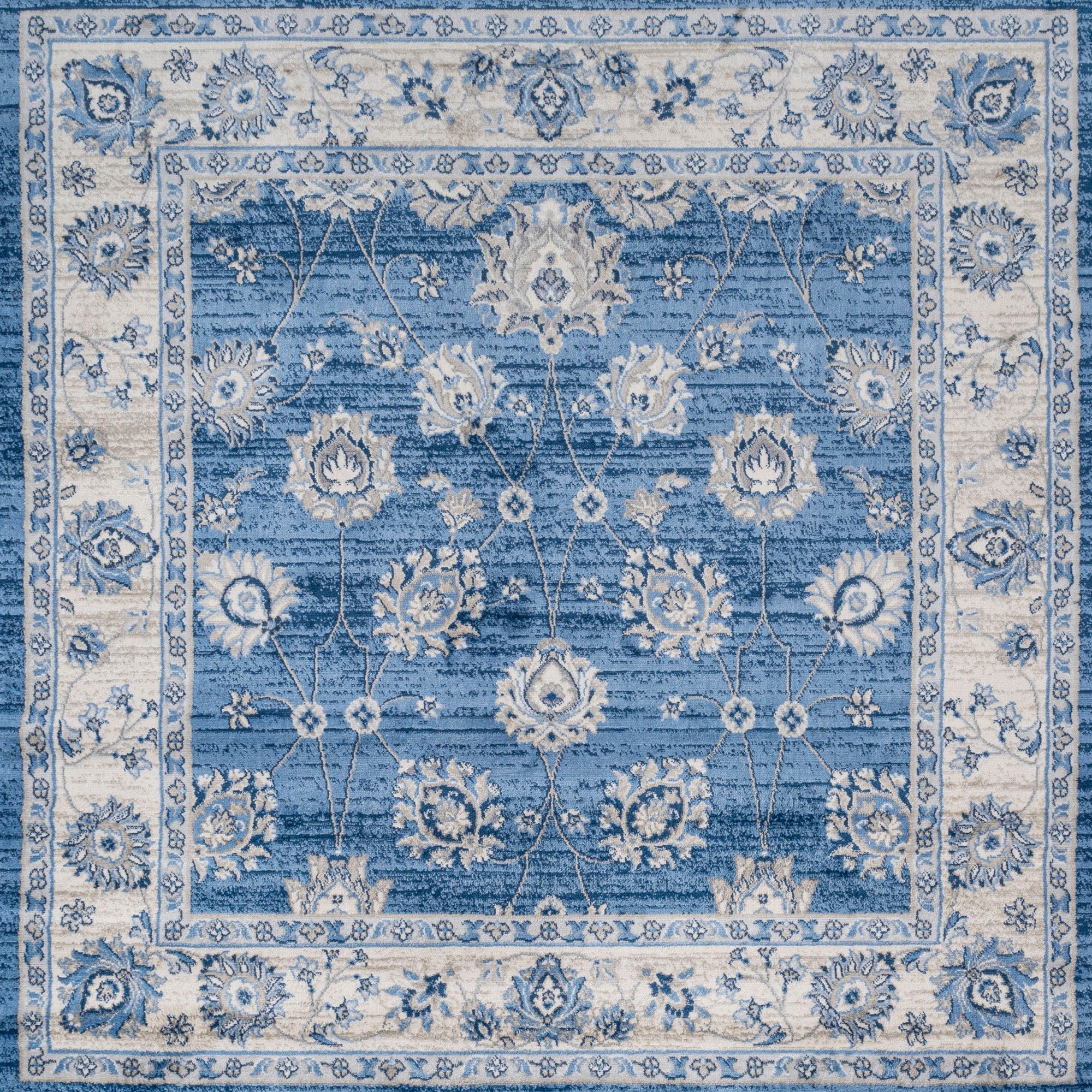 Modern Persian Vintage Moroccan Traditional Square Area Rug