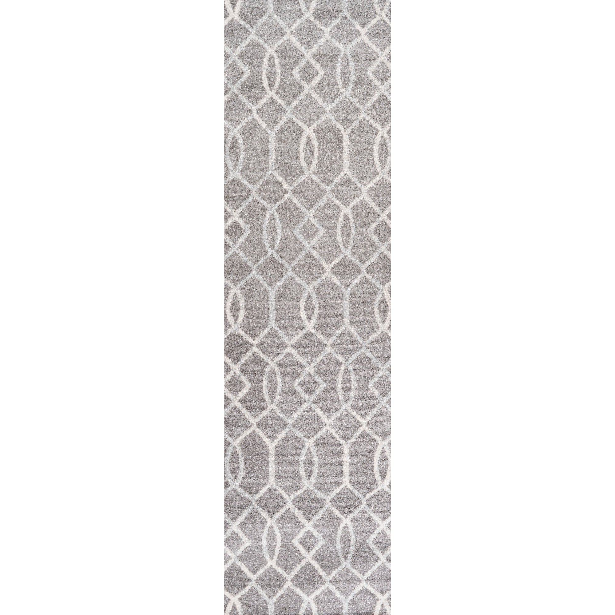 Asilah Ogee Fretwork Runner Rug