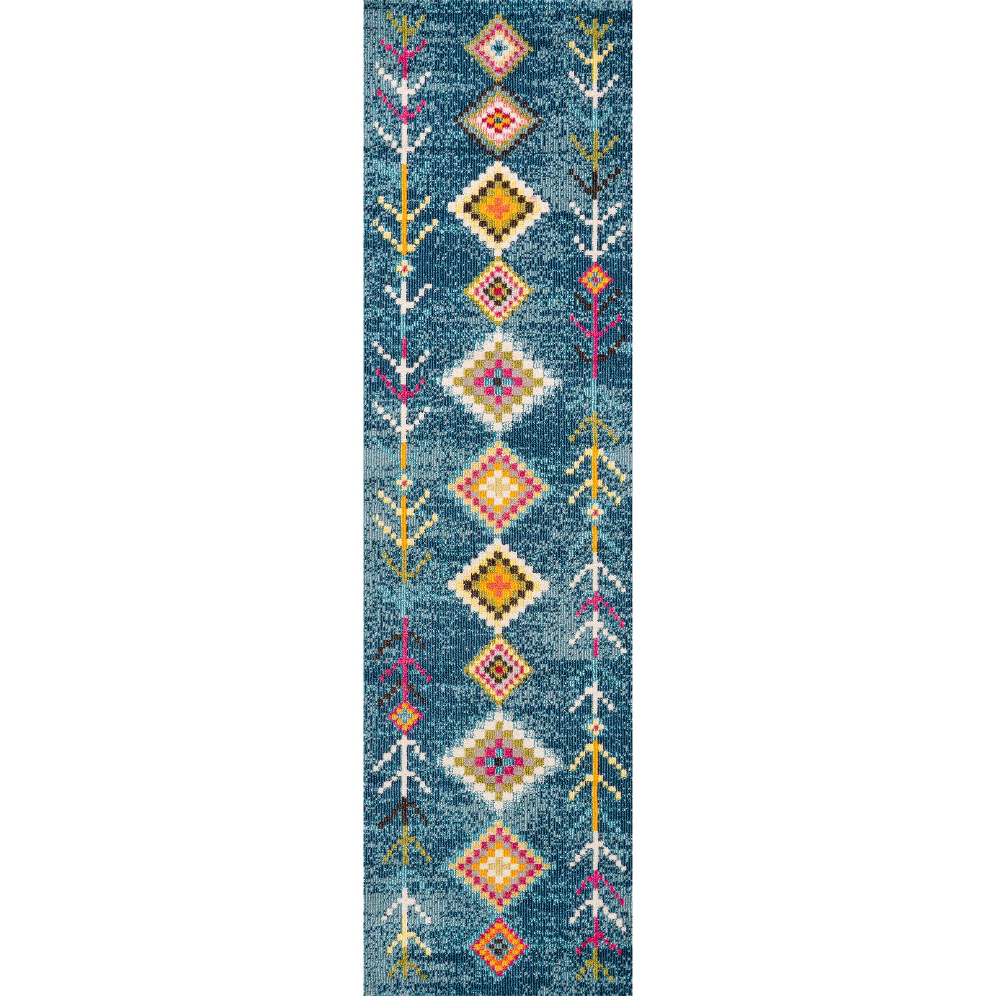 Tribal Love Geometric Runner Rug